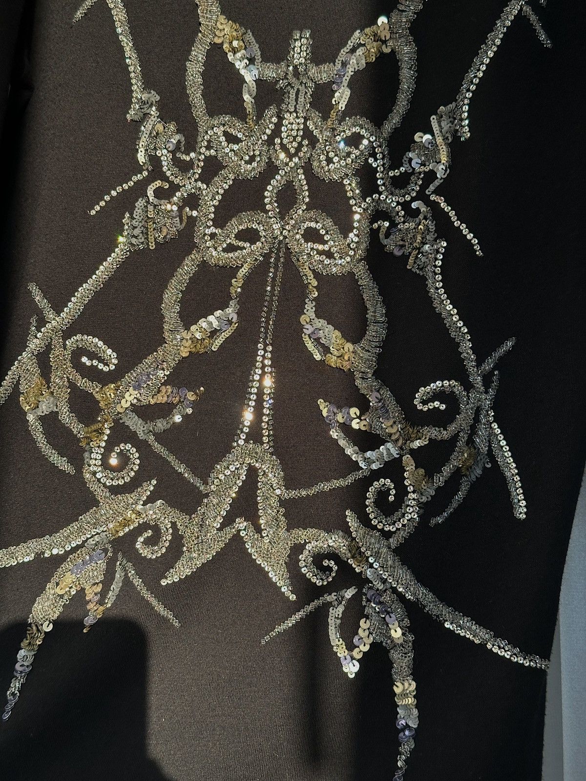 Balmain BALMAIN Decarnin 2008 Embellished Sequin Sweater 4g seller Size US M / EU 48-50 / 2 - 10 Thumbnail