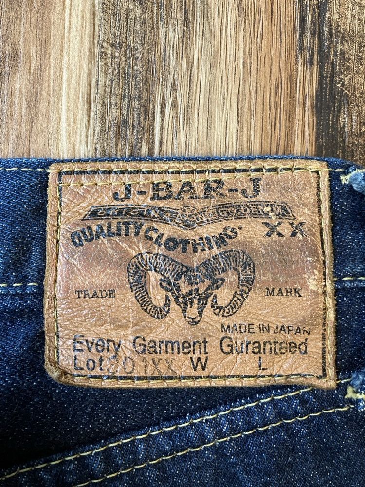 Japanese Brand J-BAR-J 301XX W32 x L29 Vintage Japanese Selvedge Denim Size US 32 / EU 48 - 3 Thumbnail