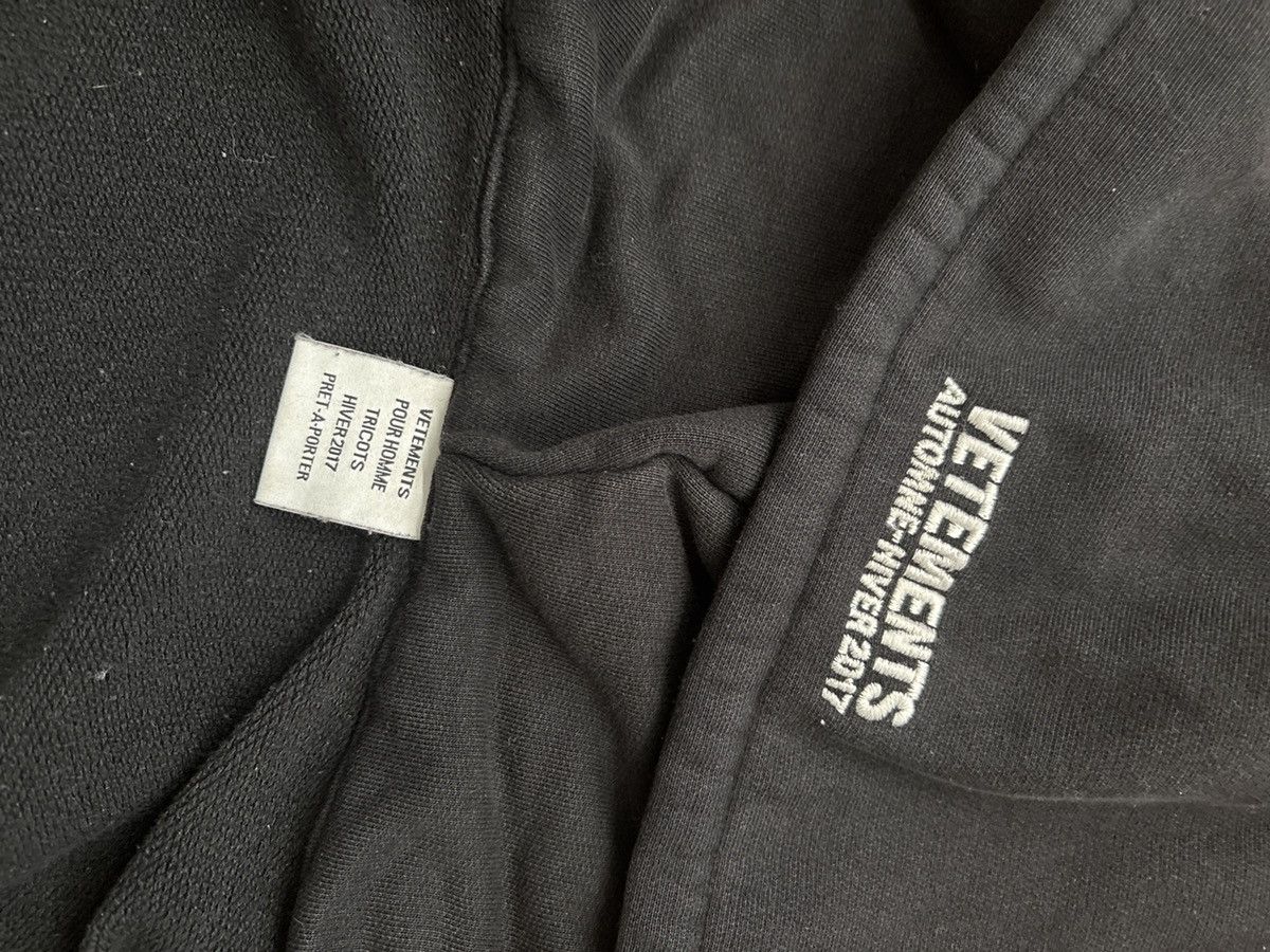 Vetements Vetements Total Fucking Darkness TFD AW2017 Hoodie Size US S / EU 44-46 / 1 - 10 Thumbnail