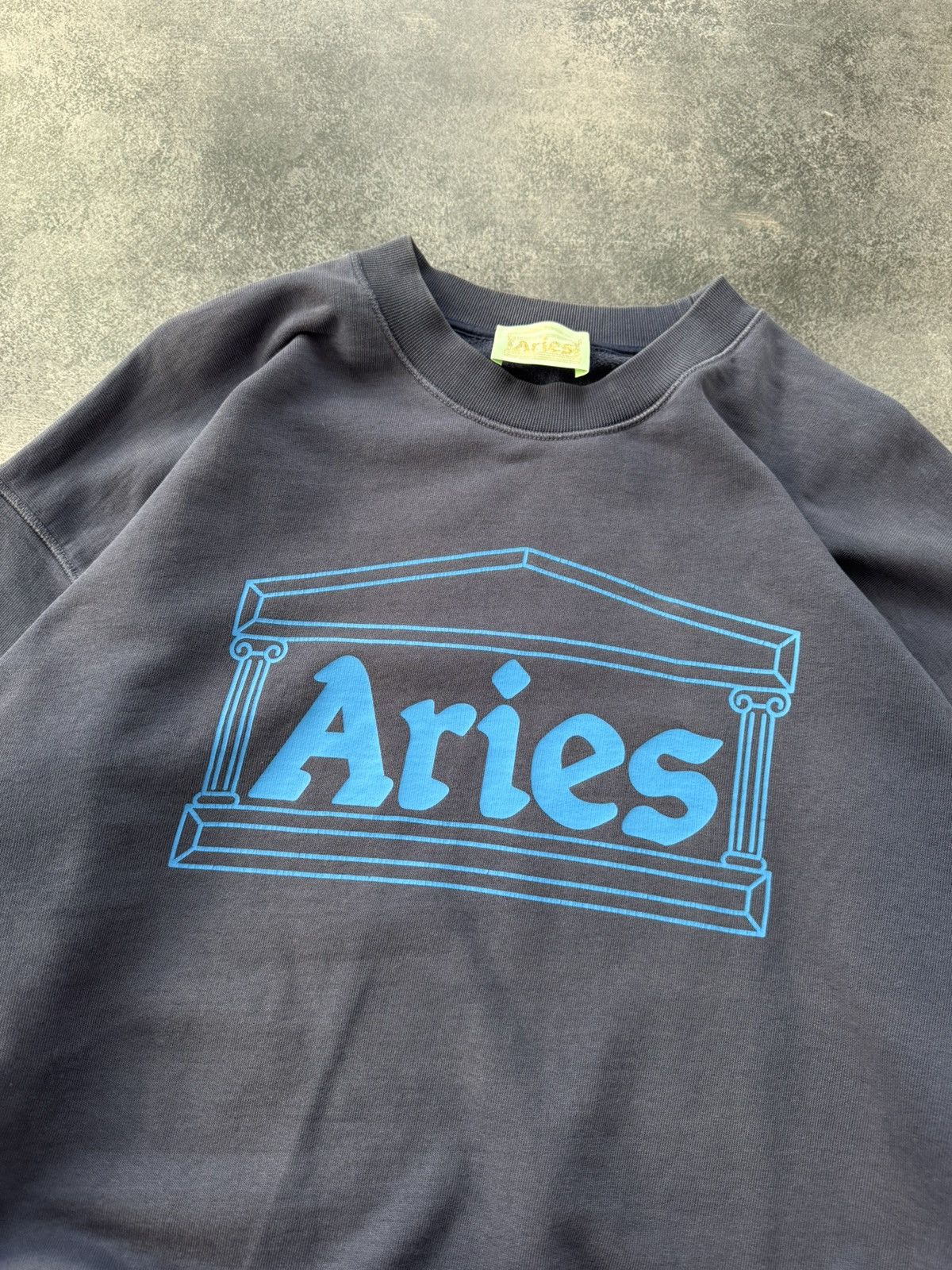 Aries Aries Temple Crew Sweatshirt Size US L / EU 52-54 / 3 - 5 Thumbnail
