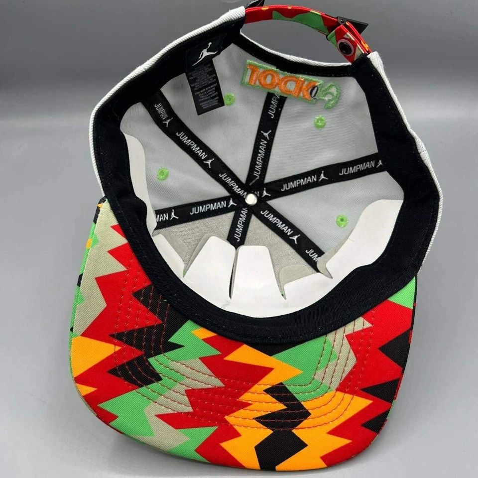 Jordan Brand Air Jordan Hat Men Space Jam What's Up Nike Strap Back Size ONE SIZE - 2 Thumbnail