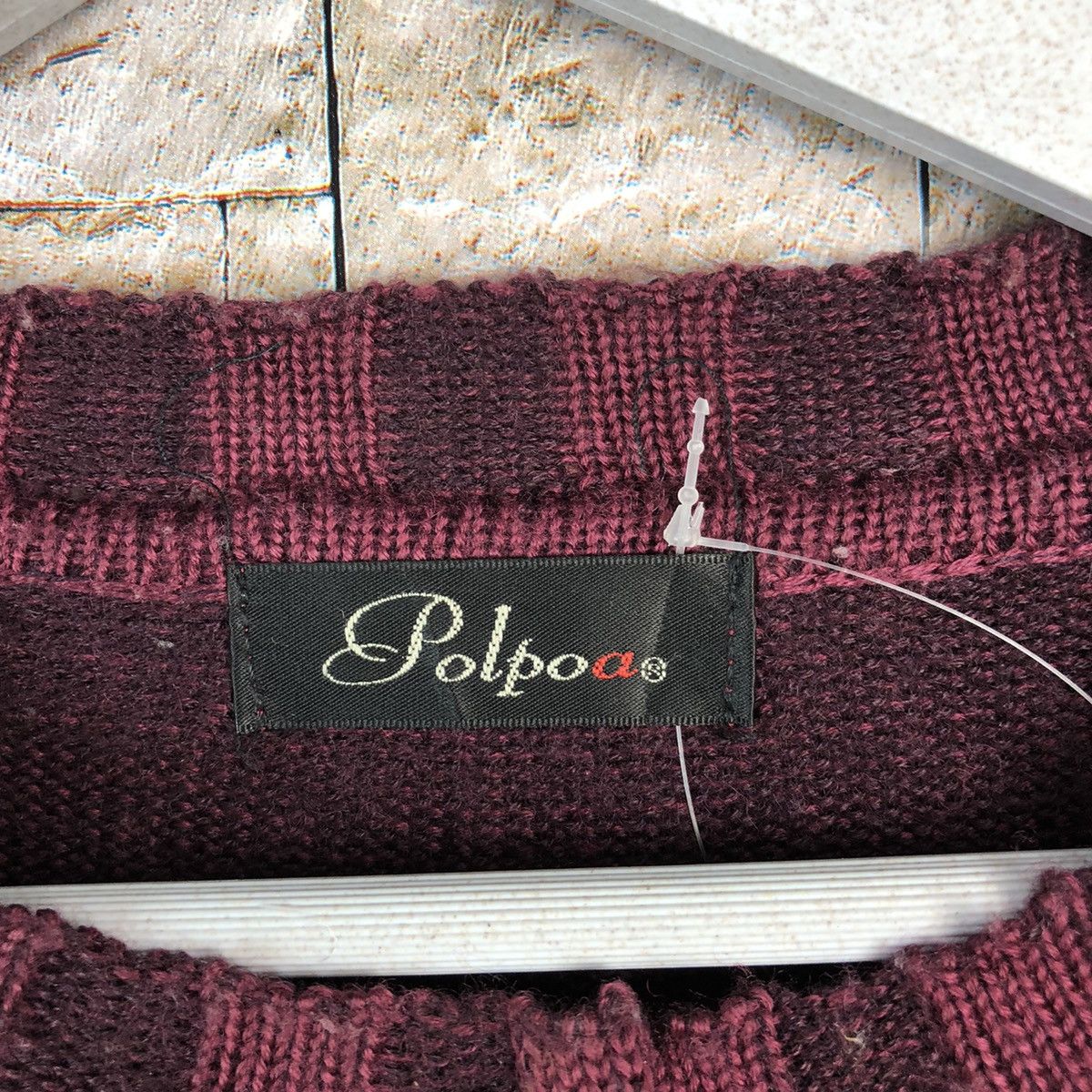 Homespun Knitwear × Japanese Brand Pol Poq Purple Knitwear #A1190 Size M / US 6-8 / IT 42-44 - 9 Thumbnail