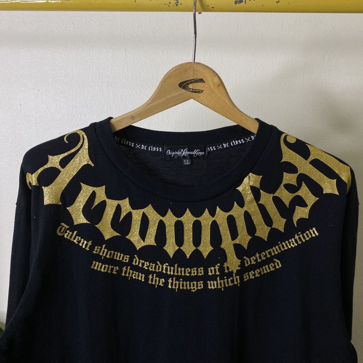 If Six Was Nine Y2K JapanBrand Skulls Cyber Gothic Punk Grunge Emo LGB LS T Size US XL / EU 56 / 4 - 7 Thumbnail