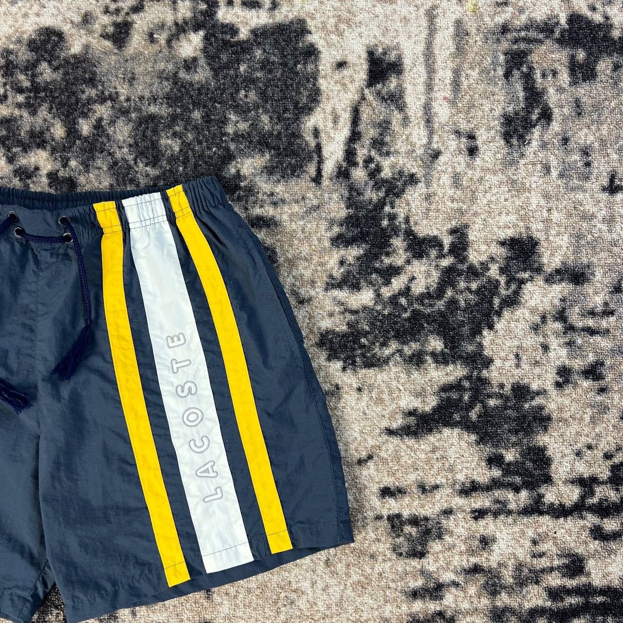 Lacoste Lacoste Vintage Y2K Big Logo Shorts Streetwear Style Size US 34 / EU 50 - 3 Thumbnail