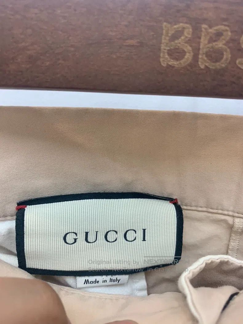 Gucci Gucci Khaki casual pants Size US 32 / EU 48 - 4 Thumbnail