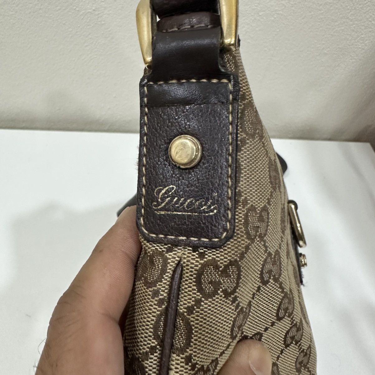 Gucci ‼️LASTDROP‼️GUCCI ABBEY CROSSBODY BAG D RING MONOGRAM CANVAS 7 Size ONE SIZE - 7 Thumbnail