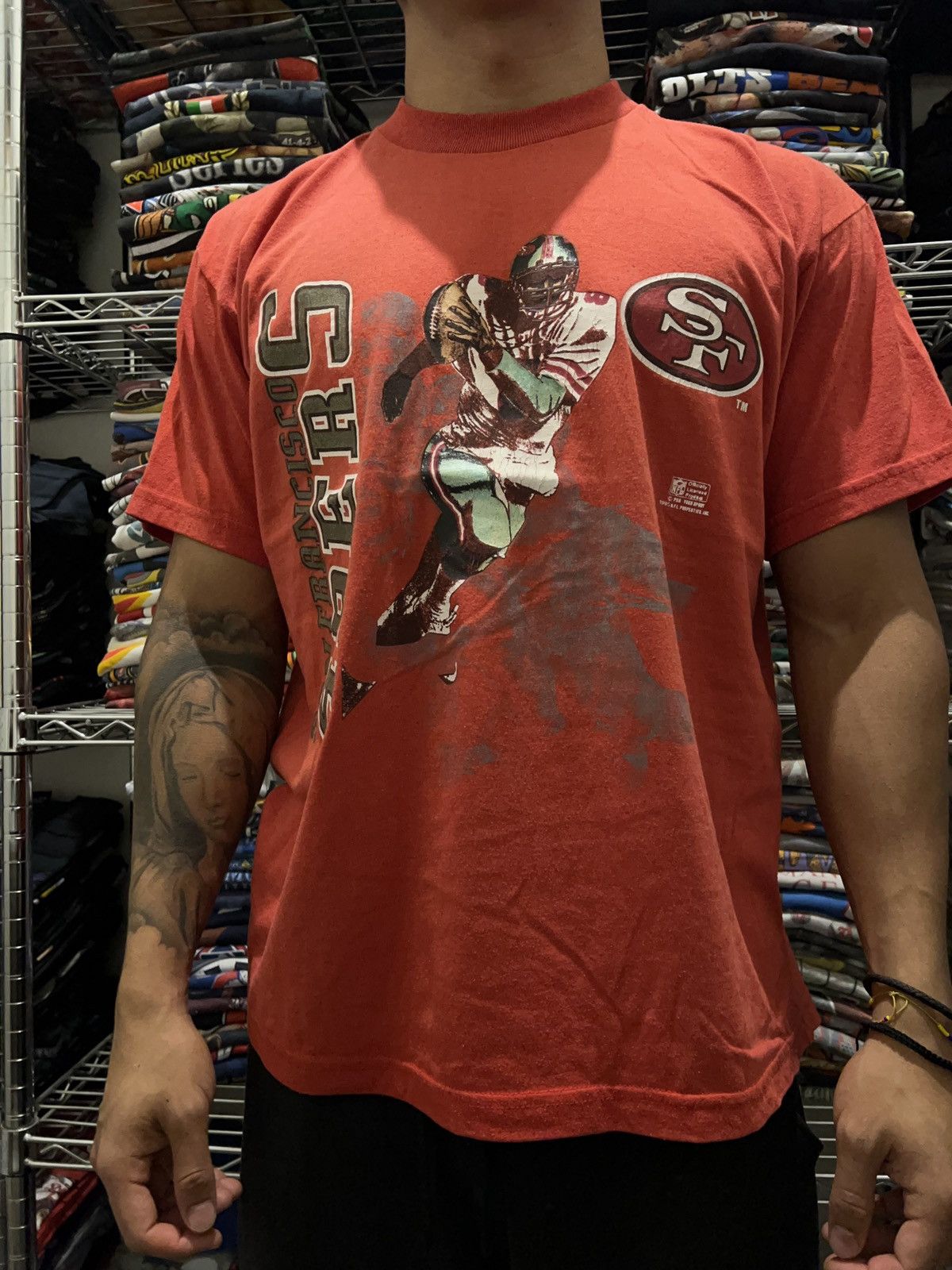 NFL 1995 San Francisco 49ers Super Bowl Team Tee Size US L / EU 52-54 / 3 - 2 Thumbnail