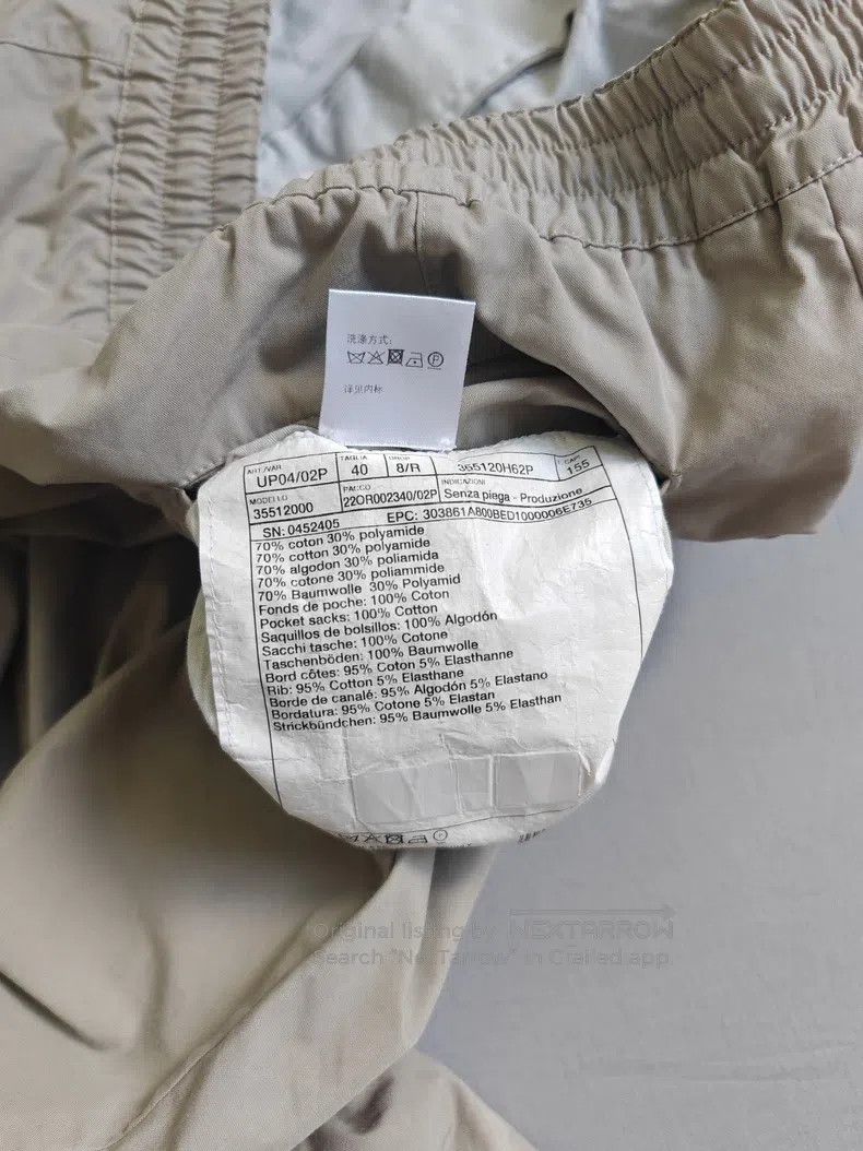 Other Hermes Casual sport sweatpants, light khaki color, 100% co Size US 40 / EU 56 - 5 Thumbnail