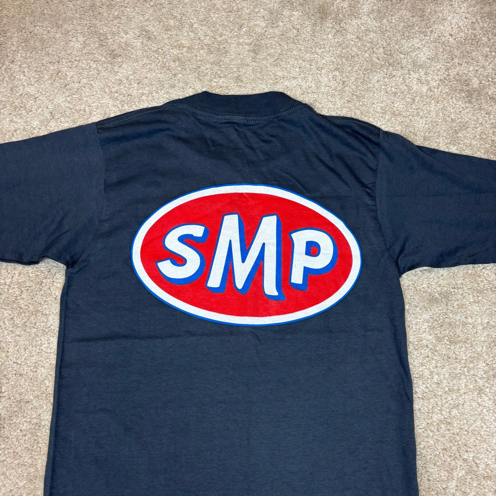Vintage Vintage 90s SMP Skateboarding STP Parody Logo T Shirt Small Size US S / EU 44-46 / 1 - 4 Thumbnail