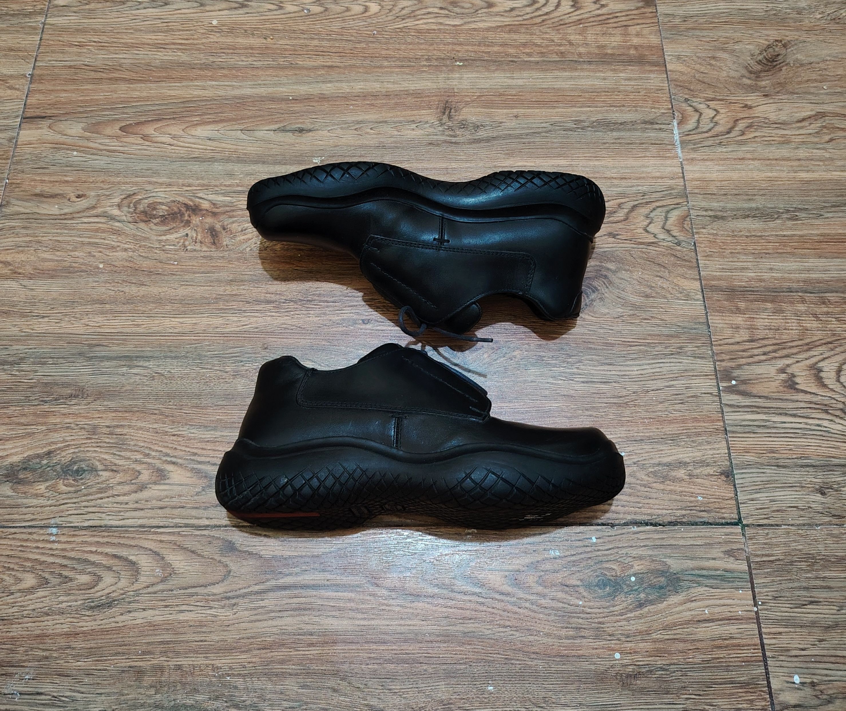 Prada PRADA - 1999 - Archive - Square Toe Vibram Shoes Size US 7 / EU 40 - 5 Thumbnail
