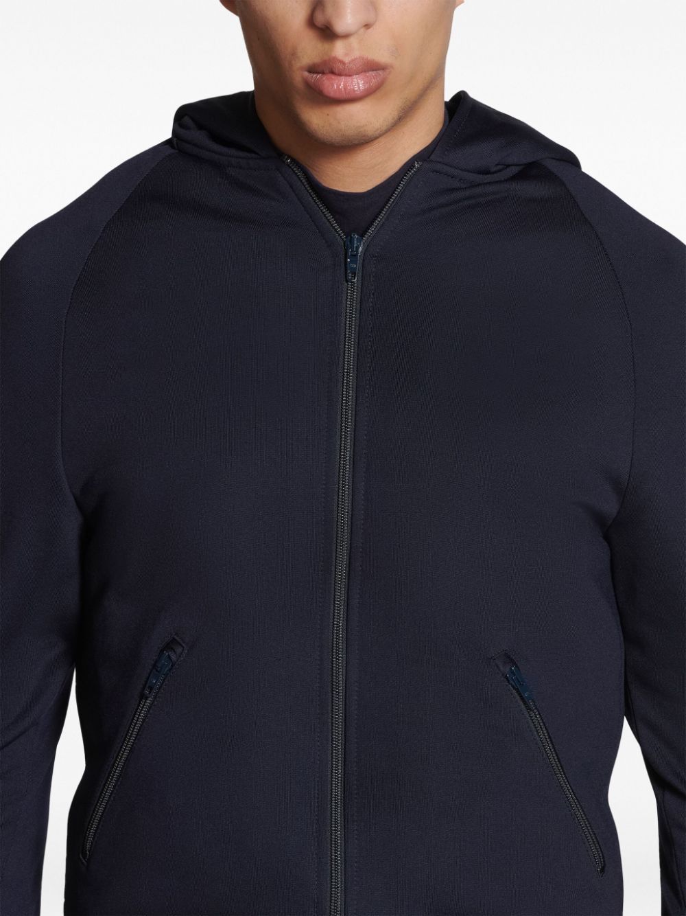 Balenciaga o1srvl11e0425 Unity Sports Icon Zip-Up Hoodie Medium Fit Size US S / EU 44-46 / 1 - 4 Thumbnail