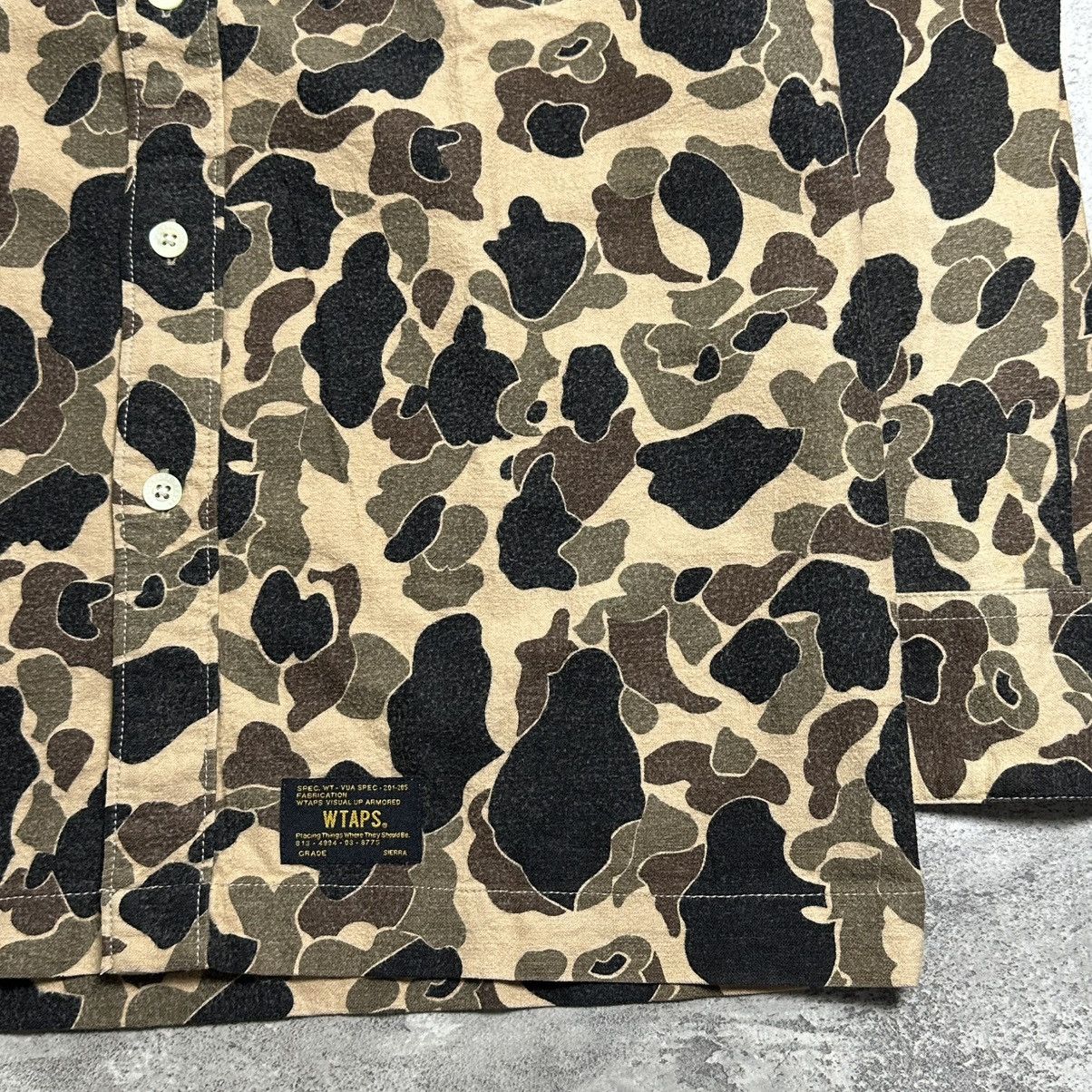 Wtaps Vintage Wtaps Camo Catton Flannel Size US S / EU 44-46 / 1 - 7 Thumbnail