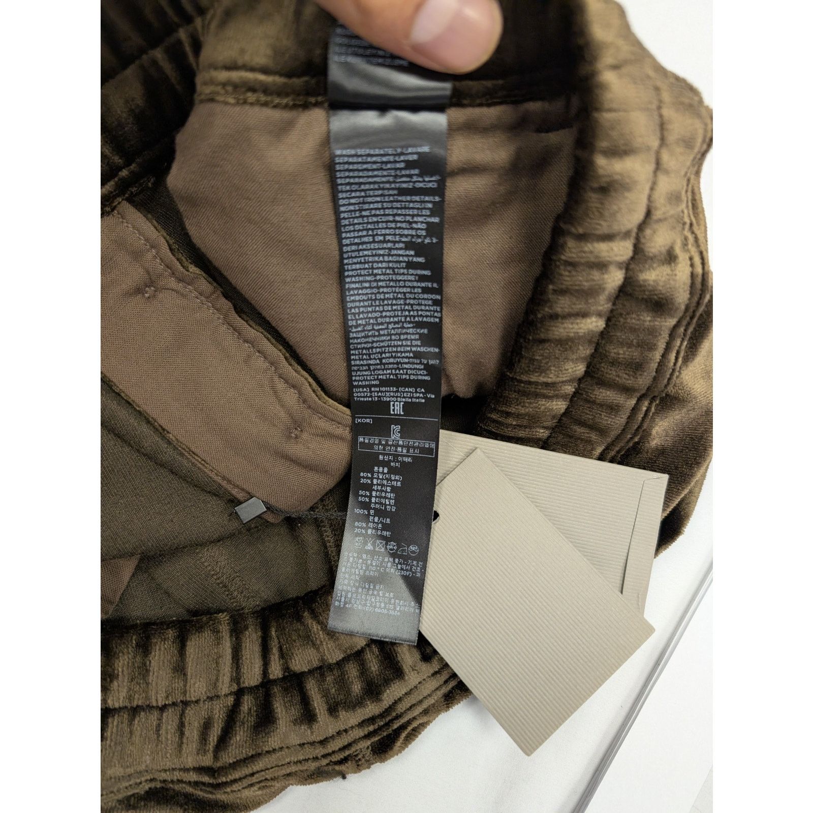 Tom Ford o1rshd1 Cut and Swen Trouser Sweatpants / Joggers in Brown Size US 34 / EU 50 - 17 Thumbnail