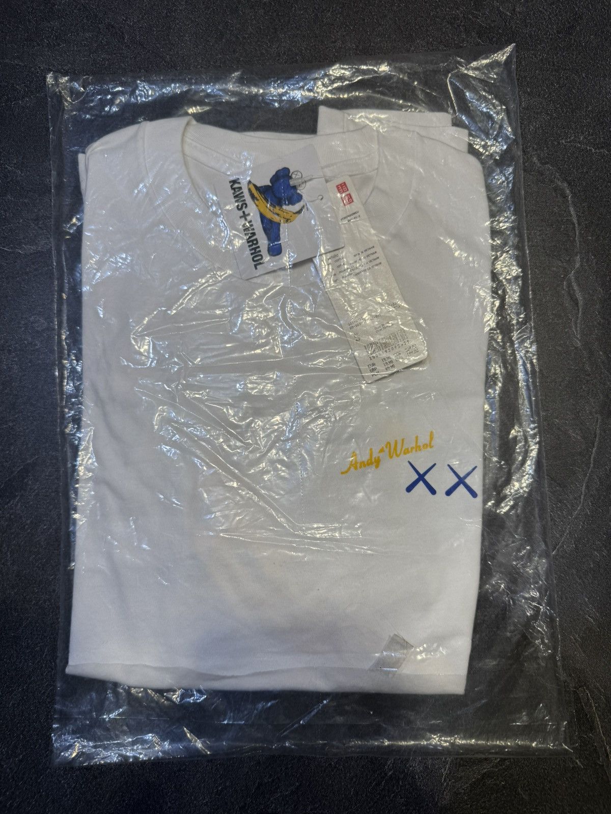 Andy Warhol × Kaws × Uniqlo Kaws x Uniqlo x Andy Warhol T-shirt Blue Size US S / EU 44-46 / 1 - 3 Thumbnail