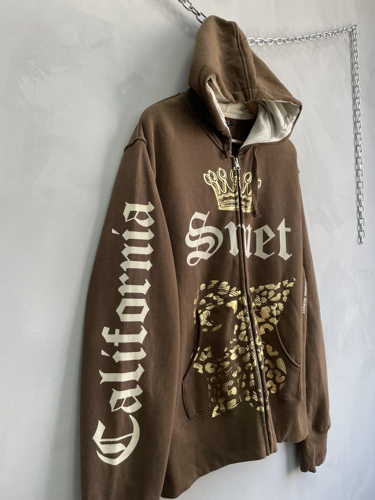 Christian Audigier Ed Hardy by christian audigier Hoodie Y2K Brown Smet Logo Size US L / EU 52-54 / 3 - 9 Thumbnail