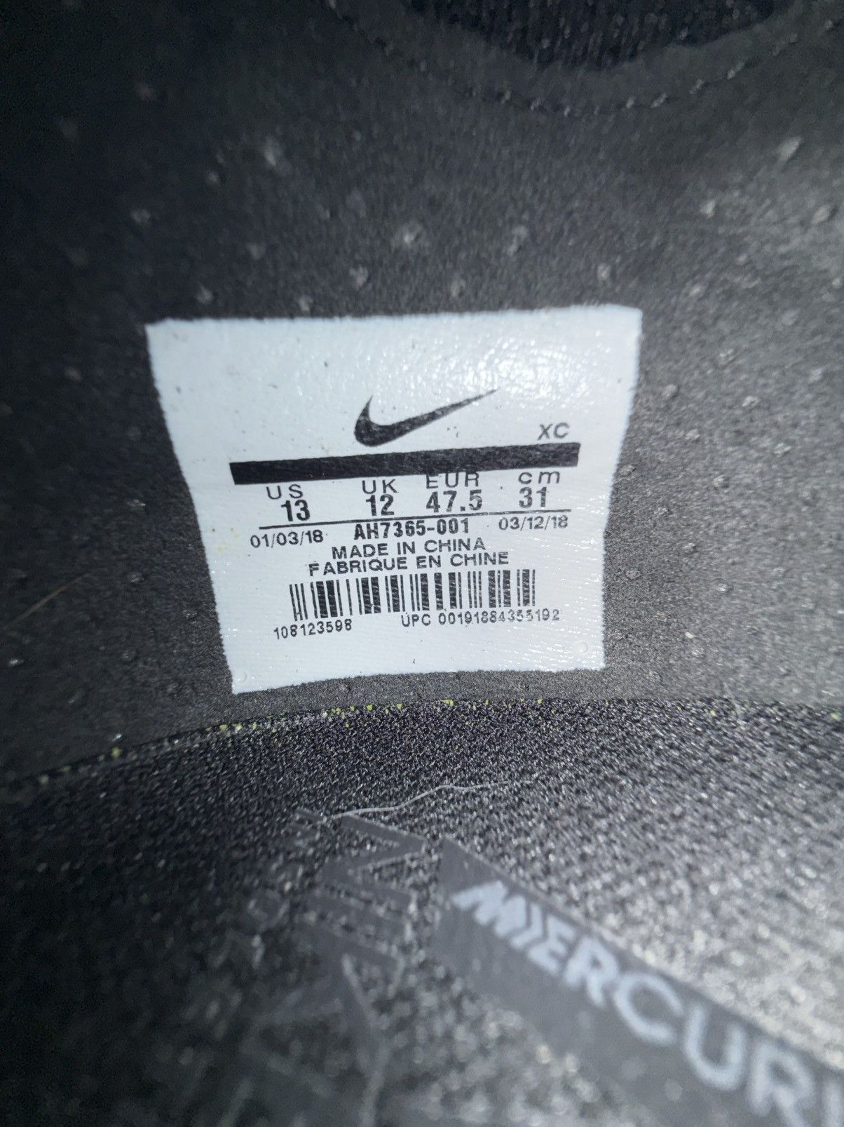 Nike Nike Mercurial Superfly 6 Elite Size US 13 / EU 46 - 10 Thumbnail