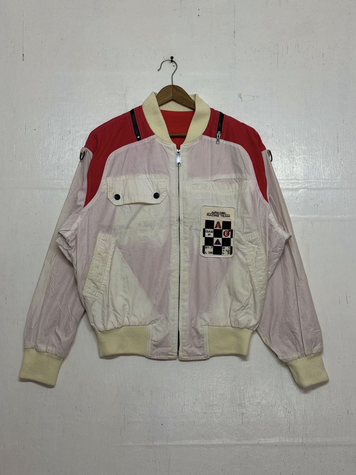 Alpha Industries × Vintage Vintage Alpha Cubic Racing Team (No taq) Size US M / EU 48-50 / 2 - 1 Thumbnail