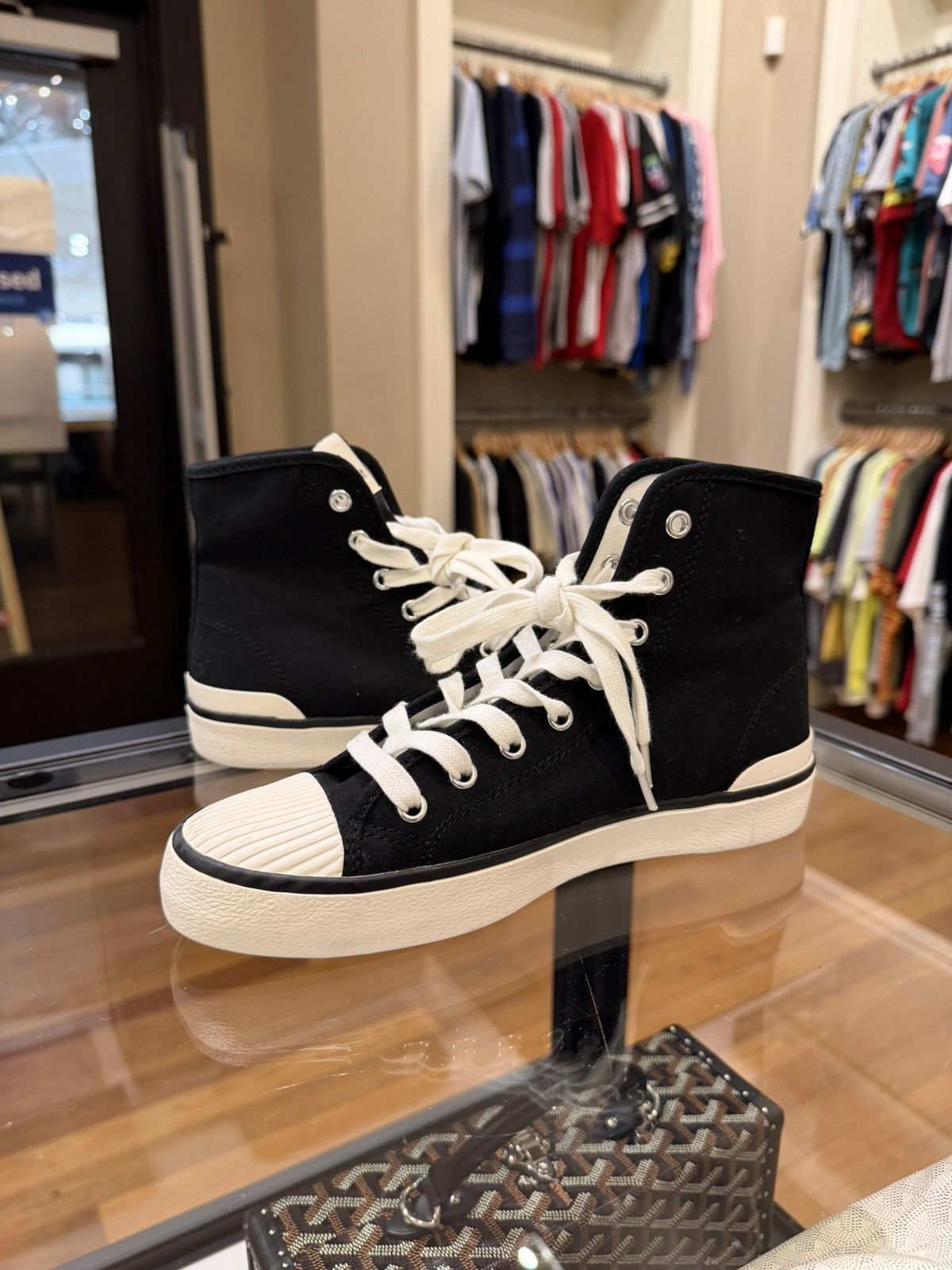 Isabel Marant Isabel Marant Benkeen High Top Sneaker Size US 7 / IT 37 - 2 Thumbnail