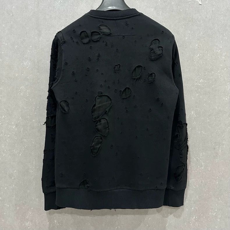 Givenchy Givenchy Black large hole sweater, XS size S Size US XS / EU 42 / 0 - 2 Thumbnail