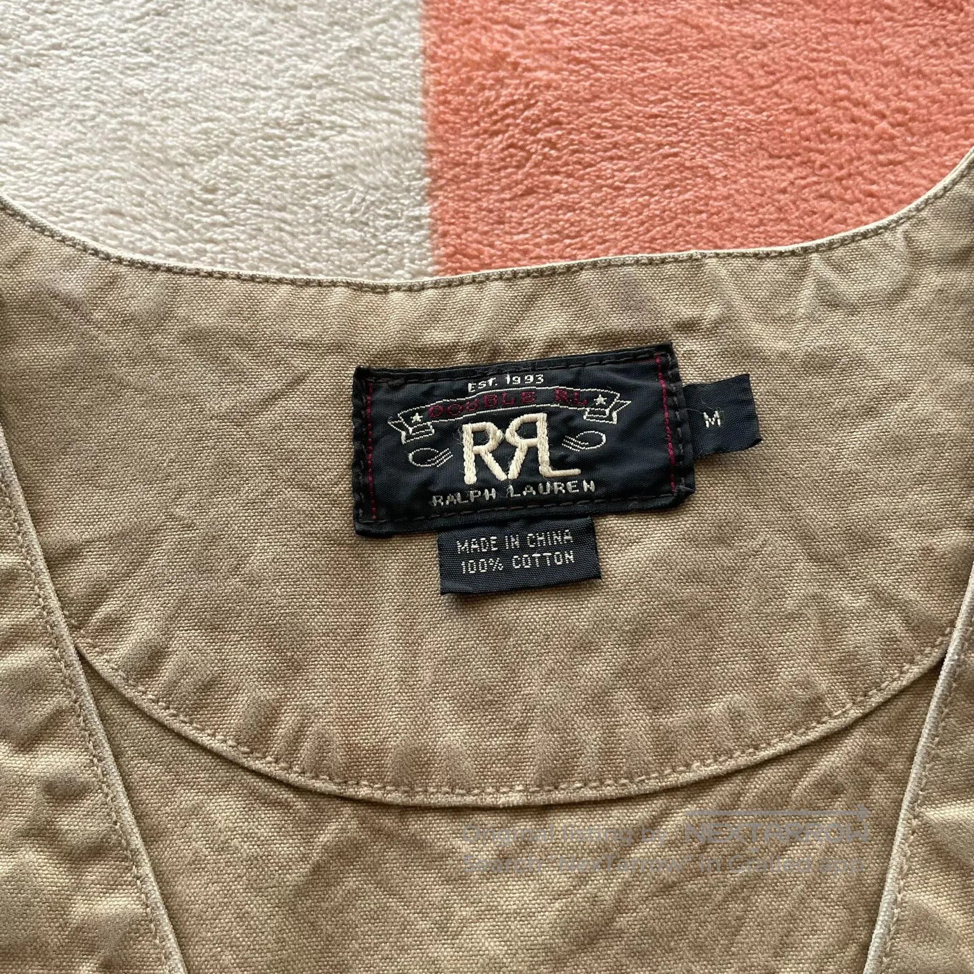RRL Ralph Lauren RRL Canvas Workwear Vest. Size US M / EU 48-50 / 2 - 2 Thumbnail