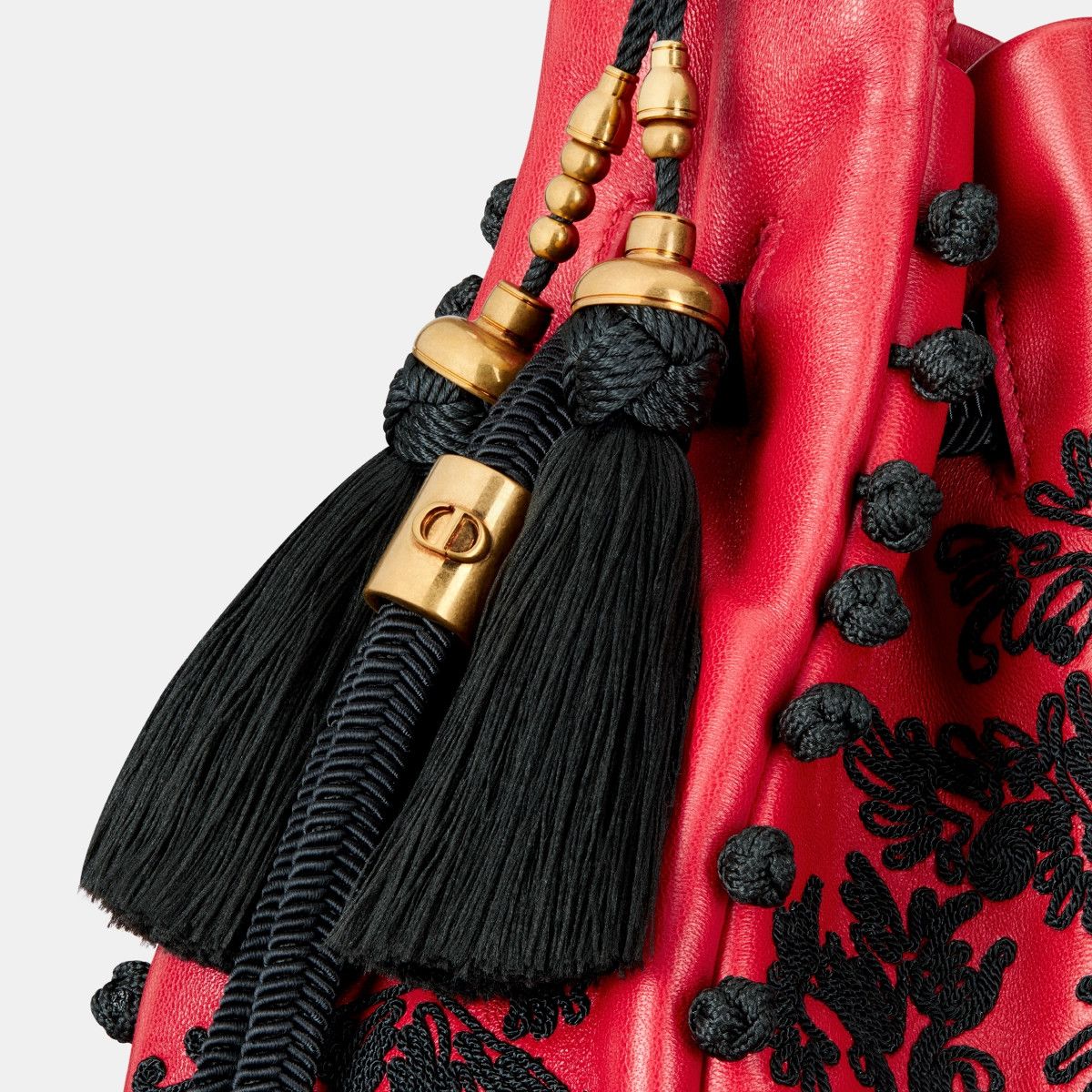 Dior o1bcso1str1124 Size: OS / Hobo Bucket Bag in Red/Black Size ONE SIZE - 5 Thumbnail