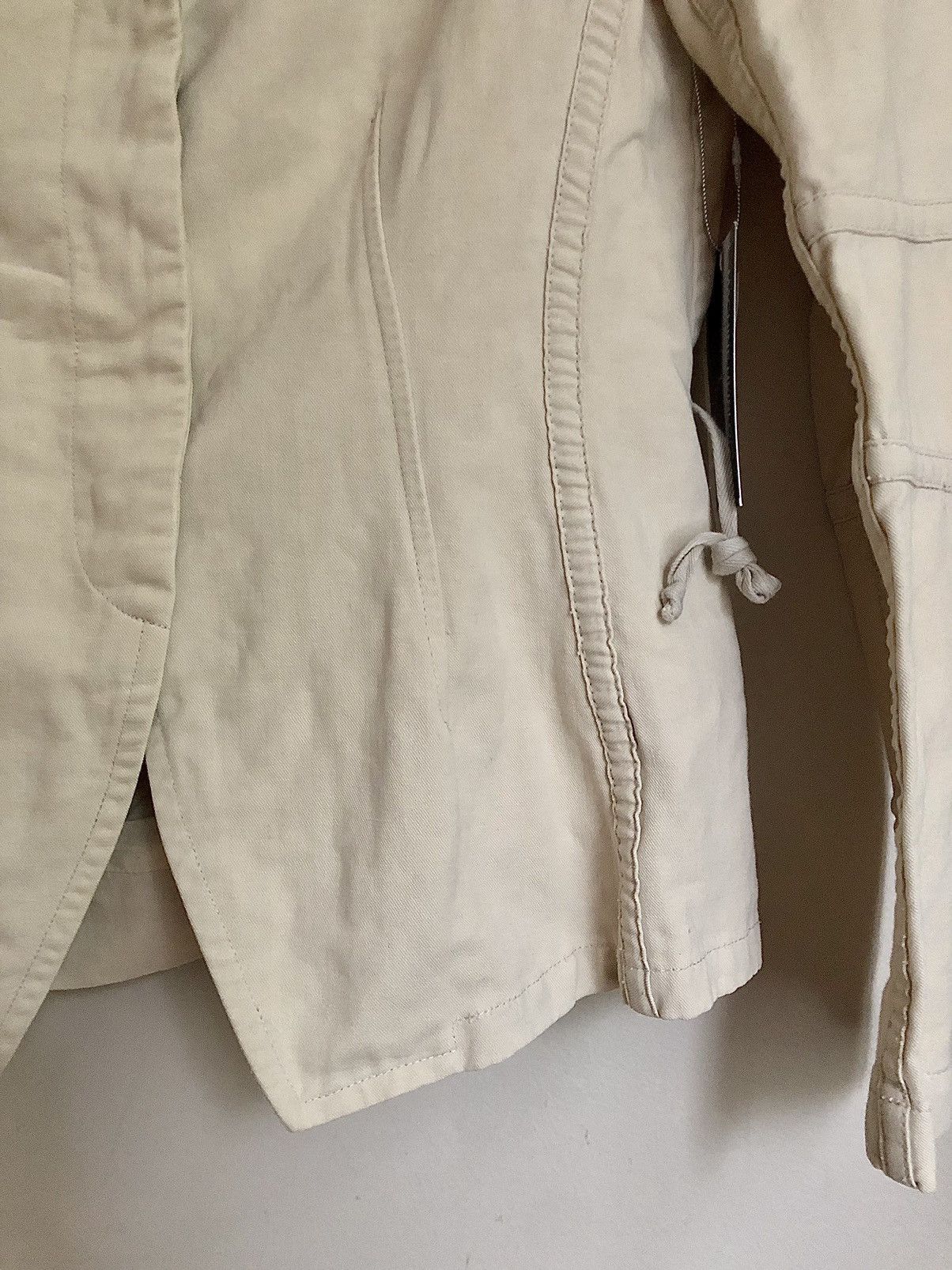 Dries Van Noten Dries Van Noten Vintage Khaki Pleated Safari Jacket Size XS / US 0-2 / IT 36-38 - 16 Thumbnail