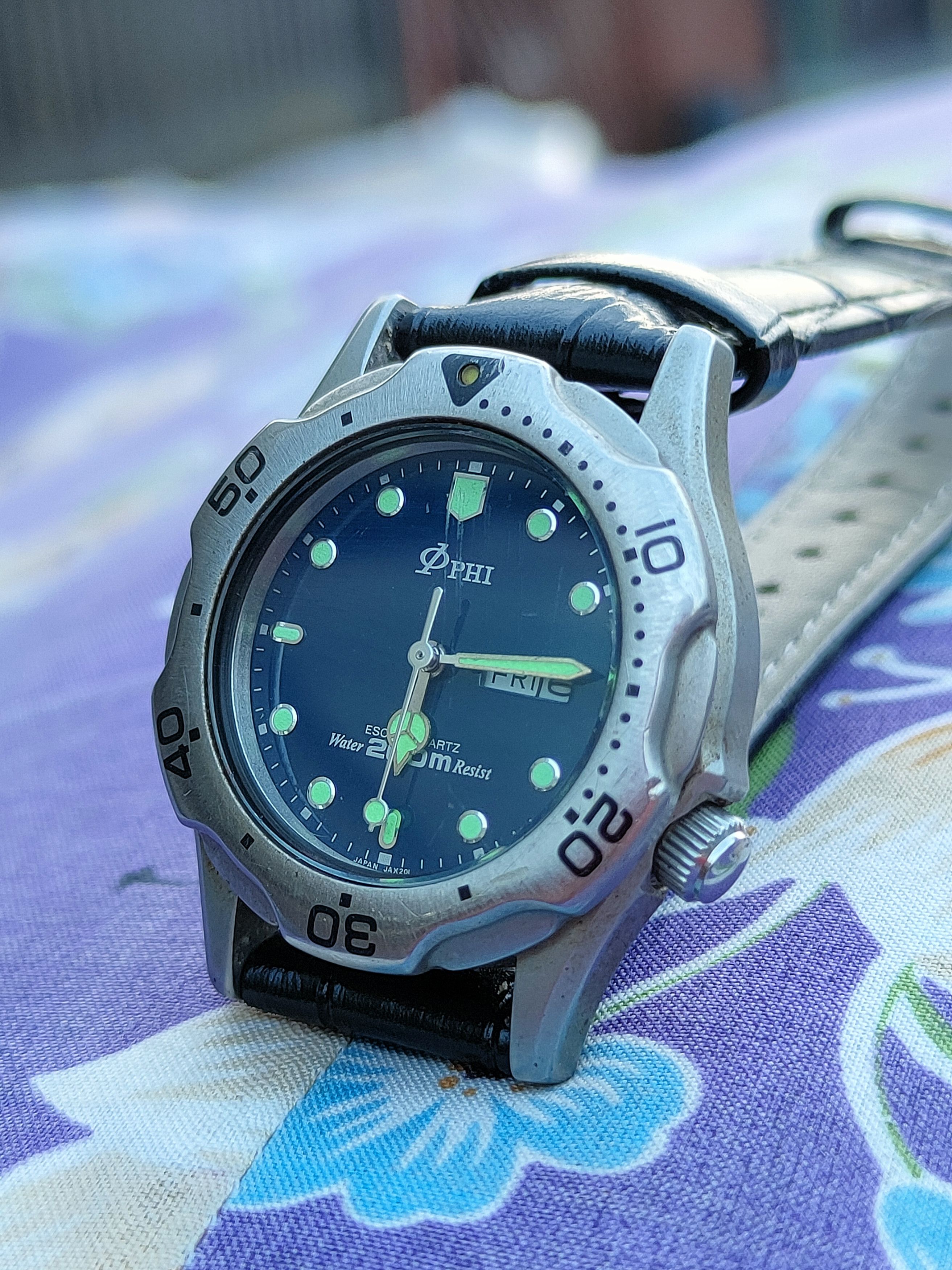 Japanese Brand 200M PHI diver starfish japan design vintage watch Size ONE SIZE - 12 Thumbnail