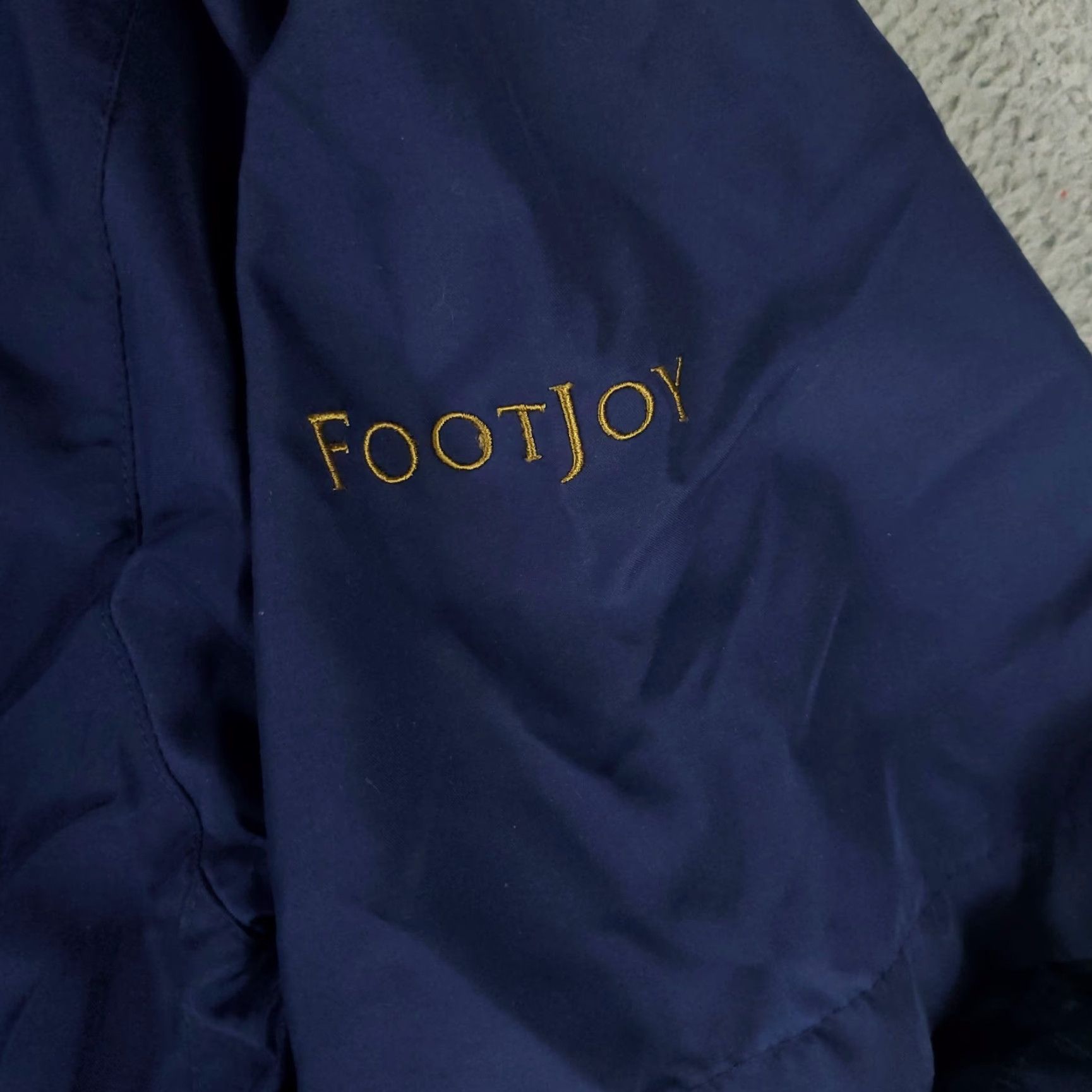 Footjoy FootJoy Shirt Mens L Blue Pullover Windbreaker Short Sleeve Jacket Sports Outdoor American Classic Modern Size US L / EU 52-54 / 3 - 3 Thumbnail