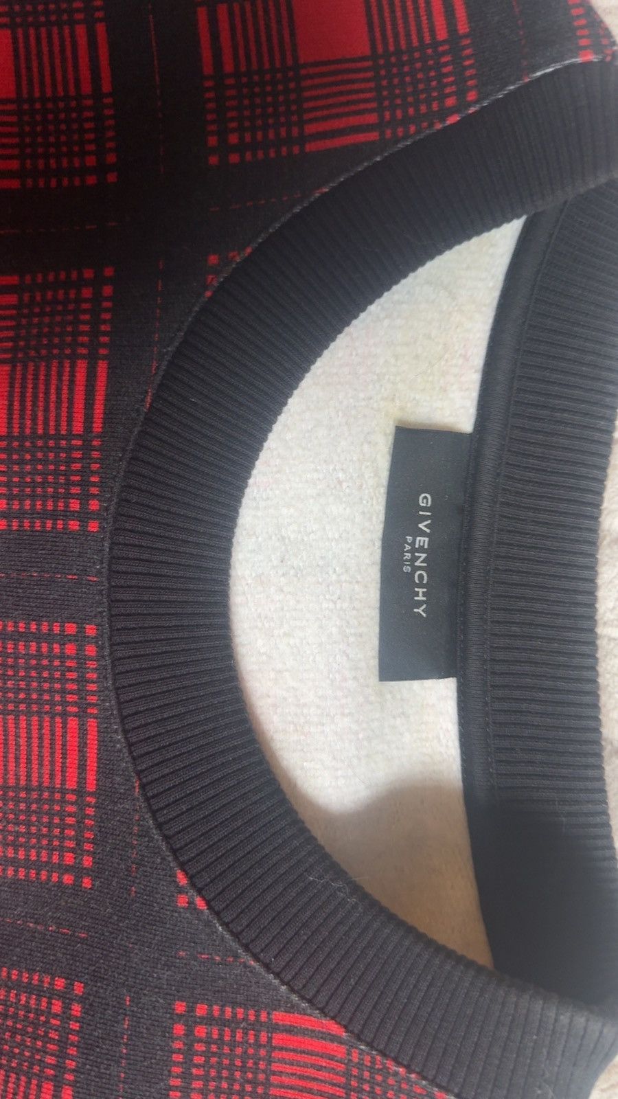 Givenchy Givenchy FW13 Doberman Plaid Sweatshirt Size US M / EU 48-50 / 2 - 8 Thumbnail