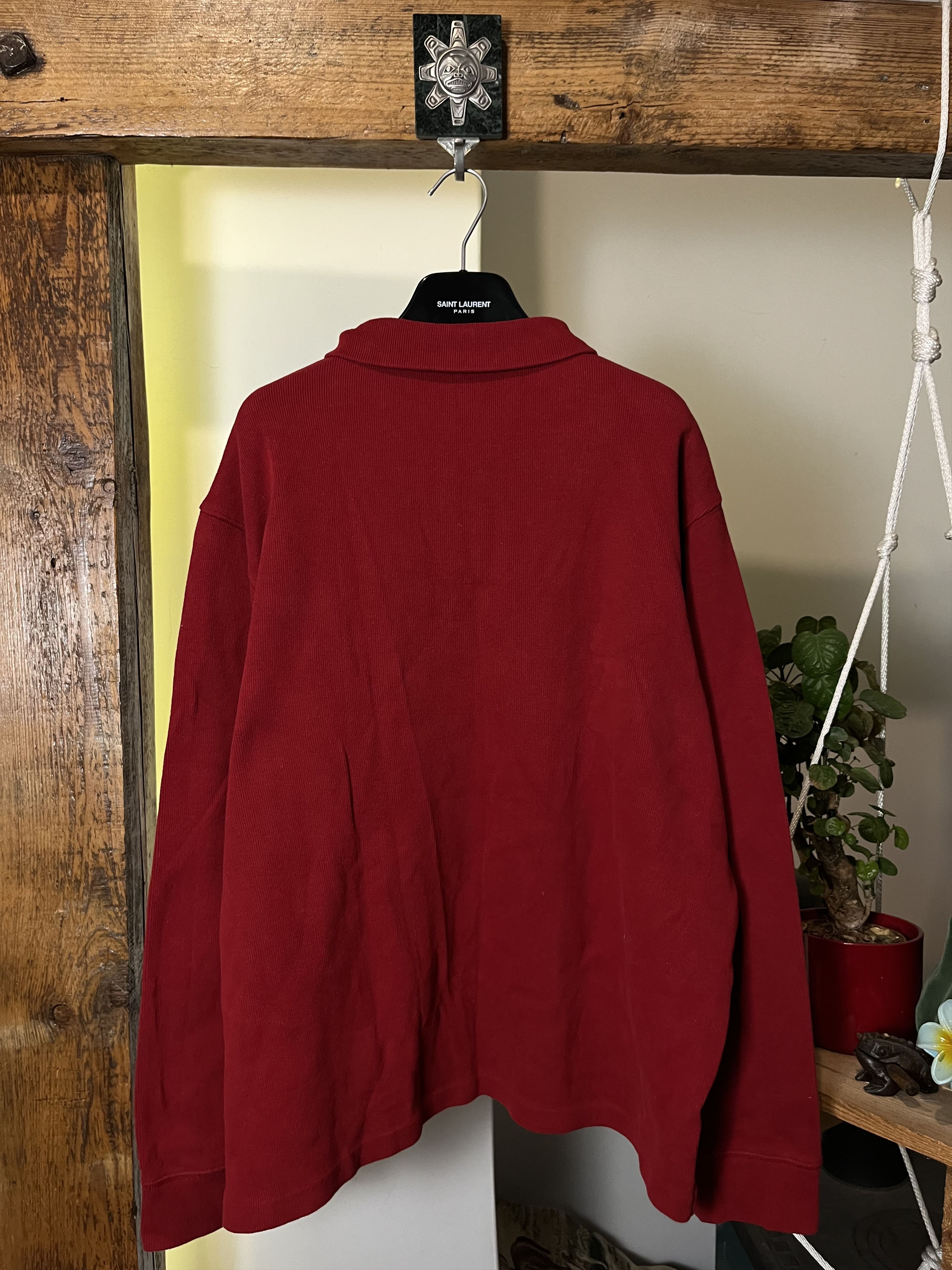 Polo Ralph Lauren × Vintage 90s Polo Ralph Lauren 1/4 Turtleneck Zipper Sweater Size US XL / EU 56 / 4 - 2 Thumbnail