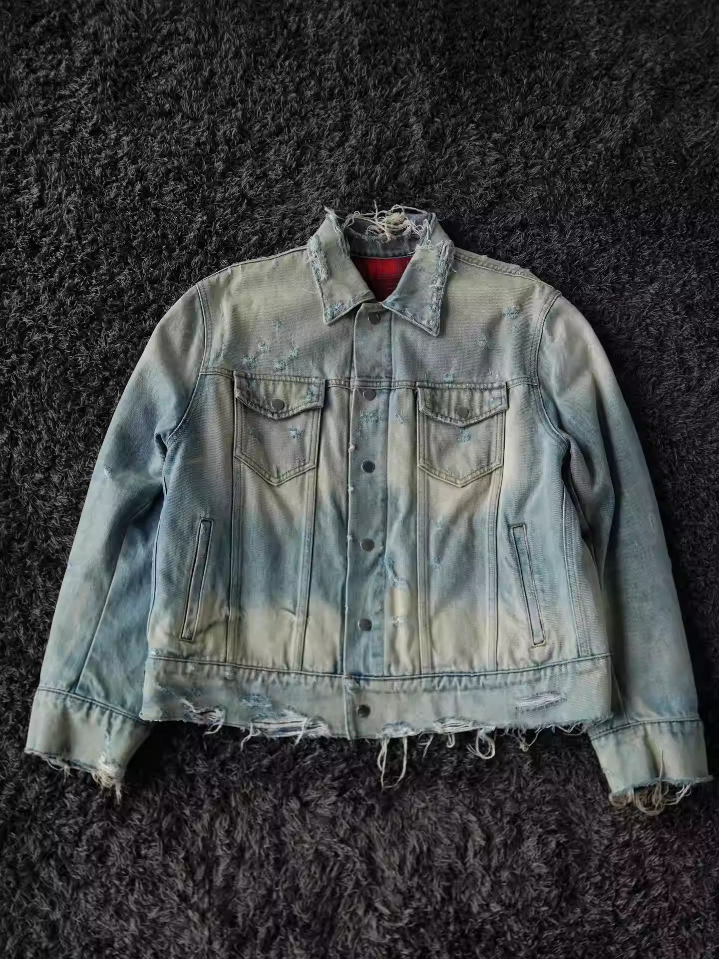 Amiri reversible denim jacket