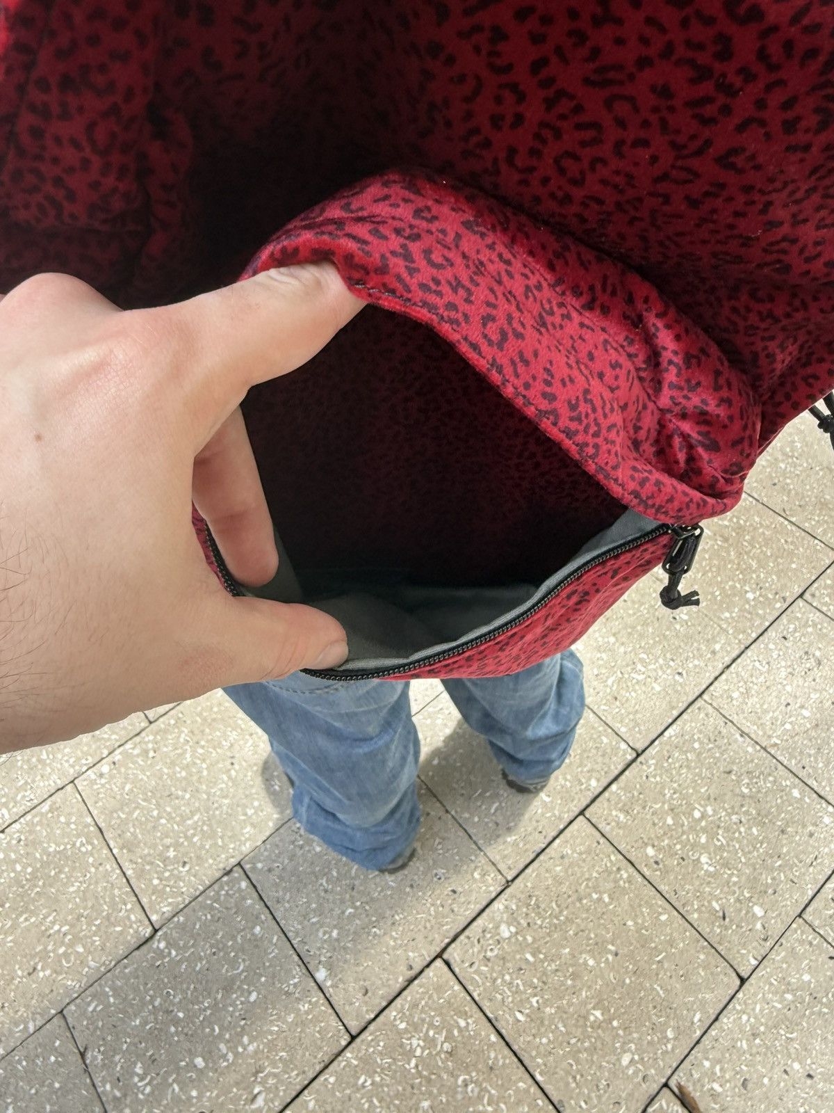Supreme Supreme Red leopard bag Size ONE SIZE - 5 Thumbnail