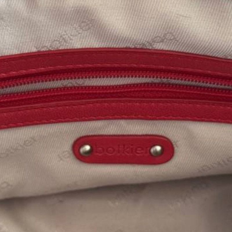 NBDN Nobrandedon Botkier Red Shoulder Leather Tote Bag Size ONE SIZE - 9 Thumbnail