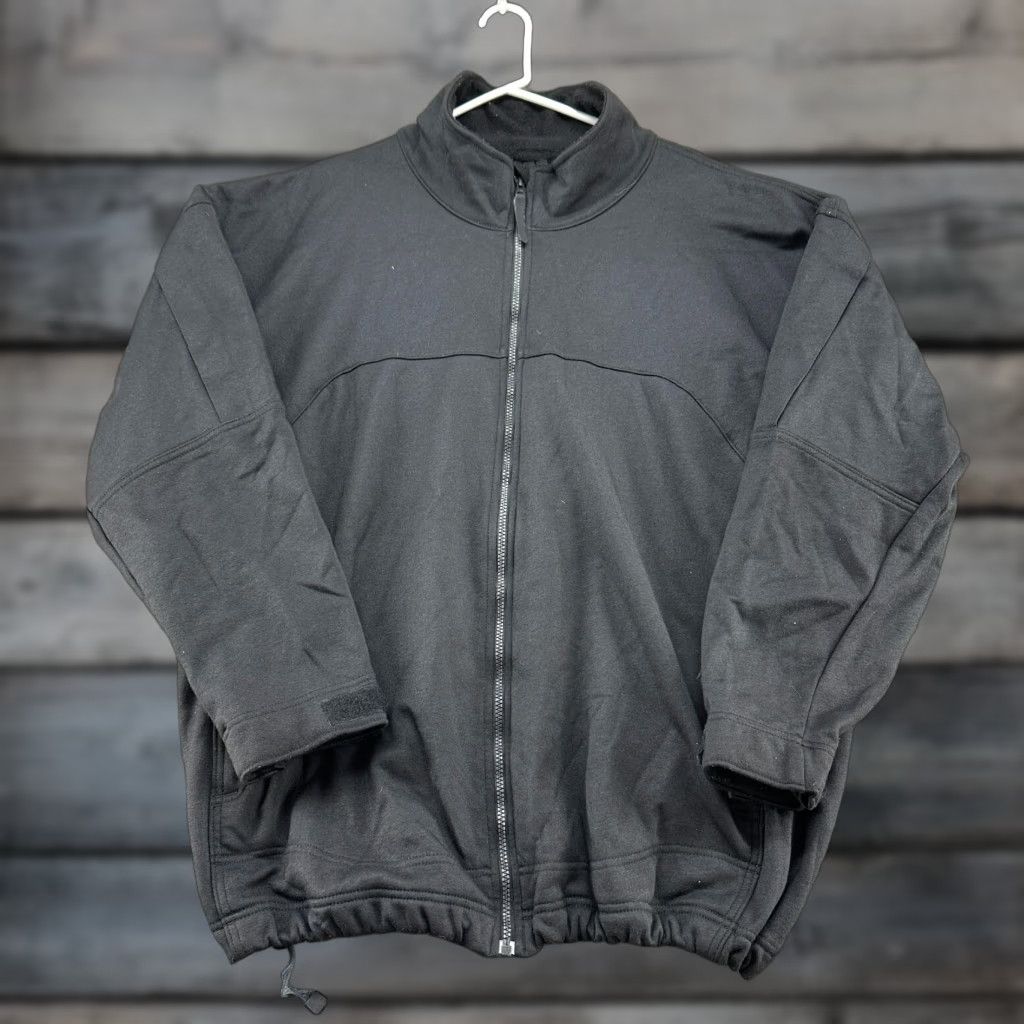 Vintage Massif Elements Jacket Mens 3XL Black Softshell USA Military Jacket Full Zip Lined Pockets Size US XXL / EU 58 / 5 - 1 Thumbnail