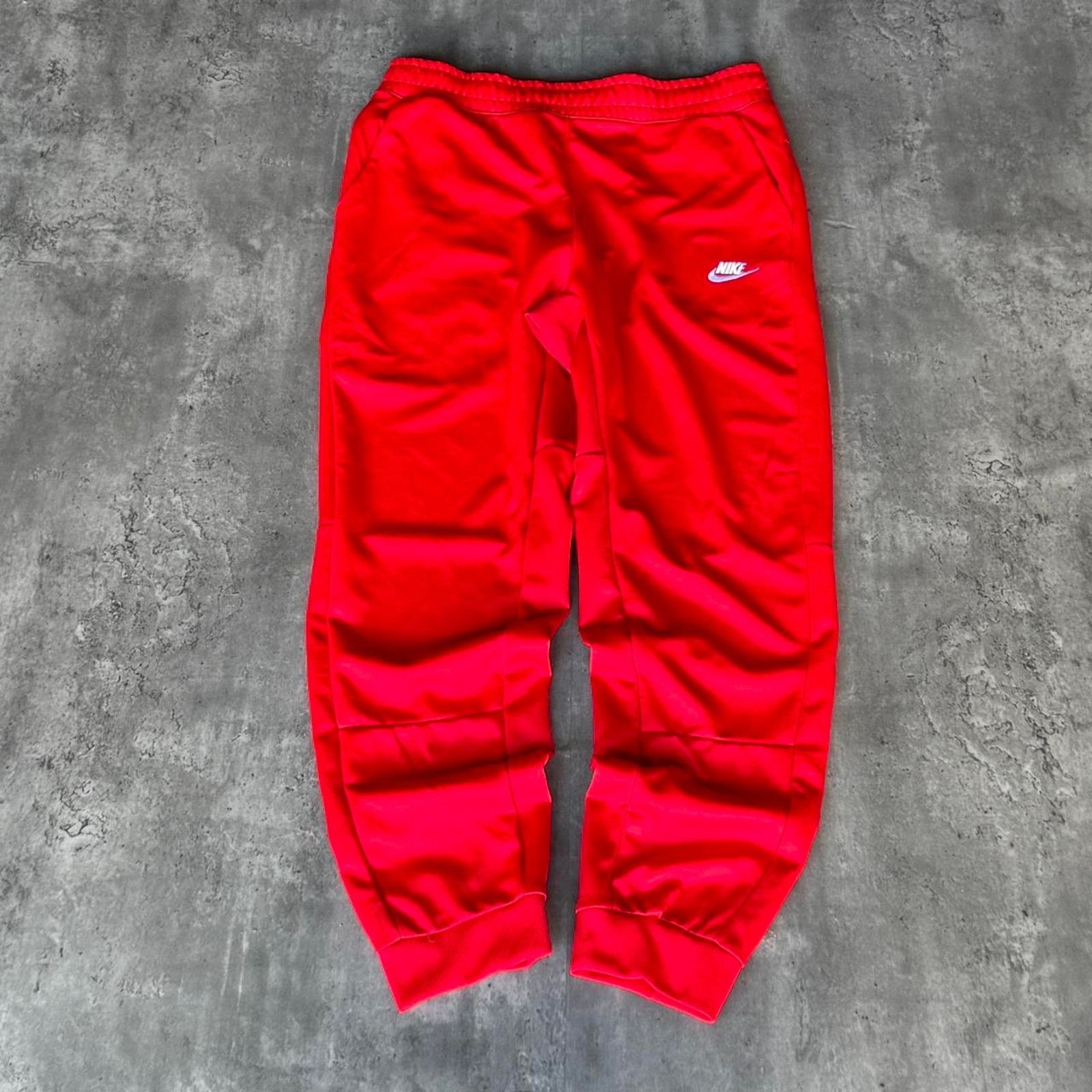 Nike × Nike ACG × Vintage Vintage Y2K Nike Red Essential Technical Skater Sweatpants Size US 34 / EU 50 - 2 Thumbnail