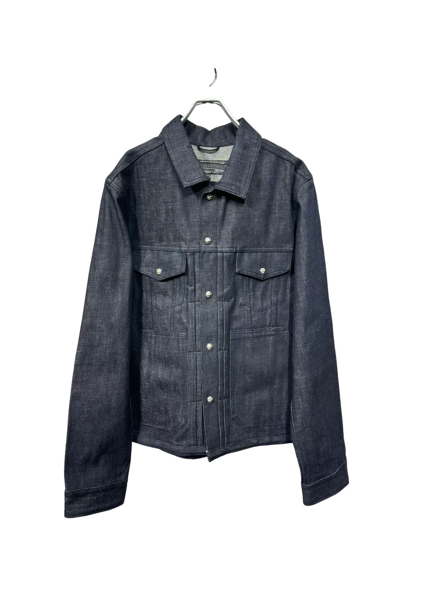 Chrome Hearts Chrome Hearts Silver Scroll Denim Jacket L Size US L / EU 52-54 / 3 - 1 Thumbnail