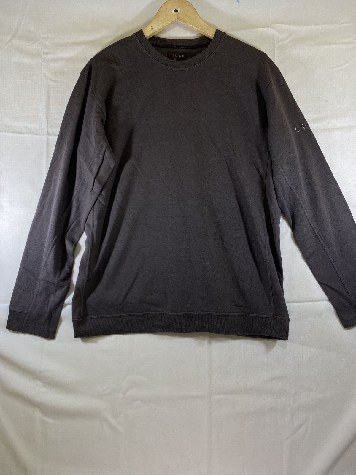 Celine vintage celine bordiered logo side arm Size US M / EU 48-50 / 2 - 1 Thumbnail