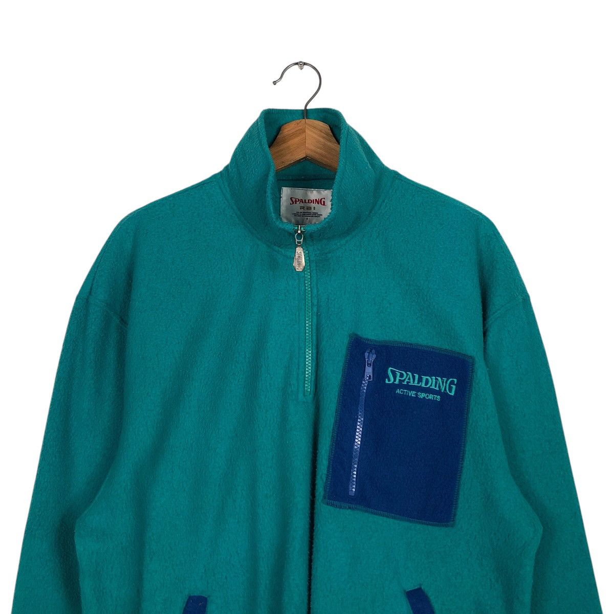 Japanese Brand × Vintage Vintage Half Zipper Sweatshirt Collar Spalding Issey Miyake Size US M / EU 48-50 / 2 - 4 Thumbnail