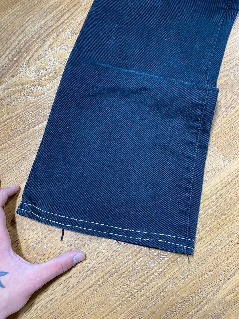 U.S. Polo Assn. Dirty Distressed Crush Faded Y2K baggy jeans pants Size US 30 / EU 46 - 19 Thumbnail