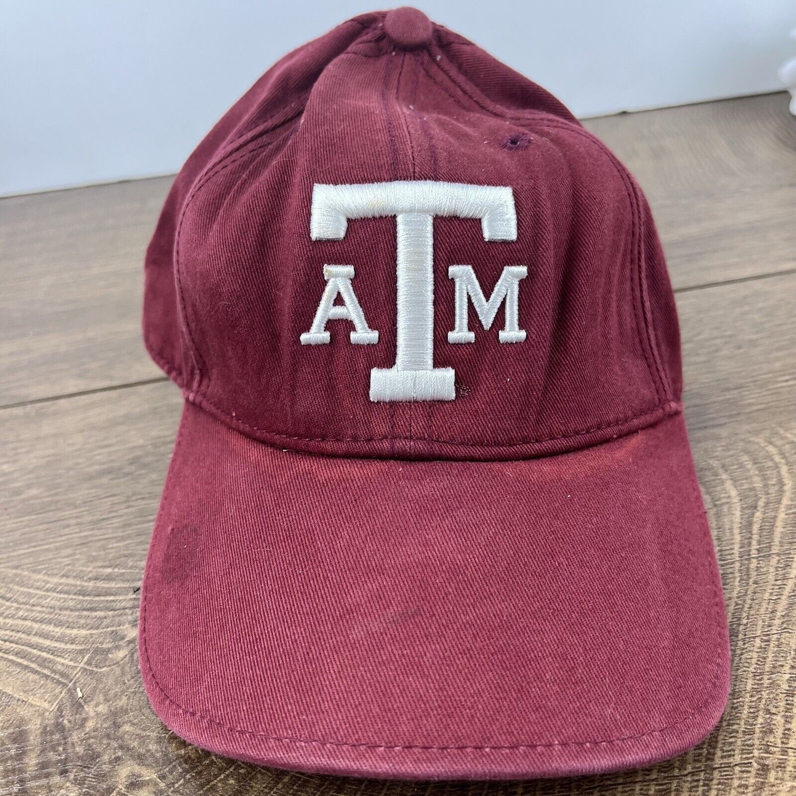 New Era Texas A&M Aggies Hat New Era Red Maroon Adjustable Hat Red H Size ONE SIZE - 2 Thumbnail