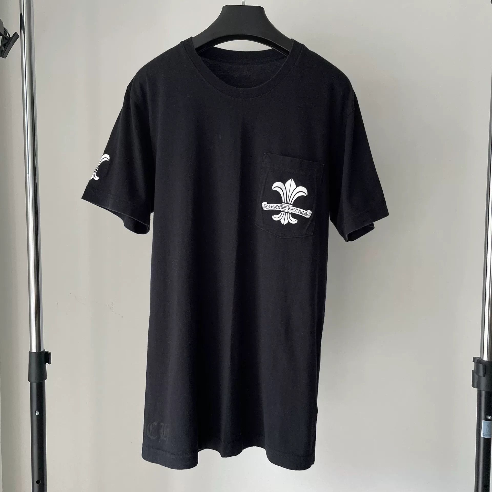 Chrome Hearts Chrome Hearts Black Cross Print Short Sleeve Size US M / EU 48-50 / 2 - 1 Thumbnail