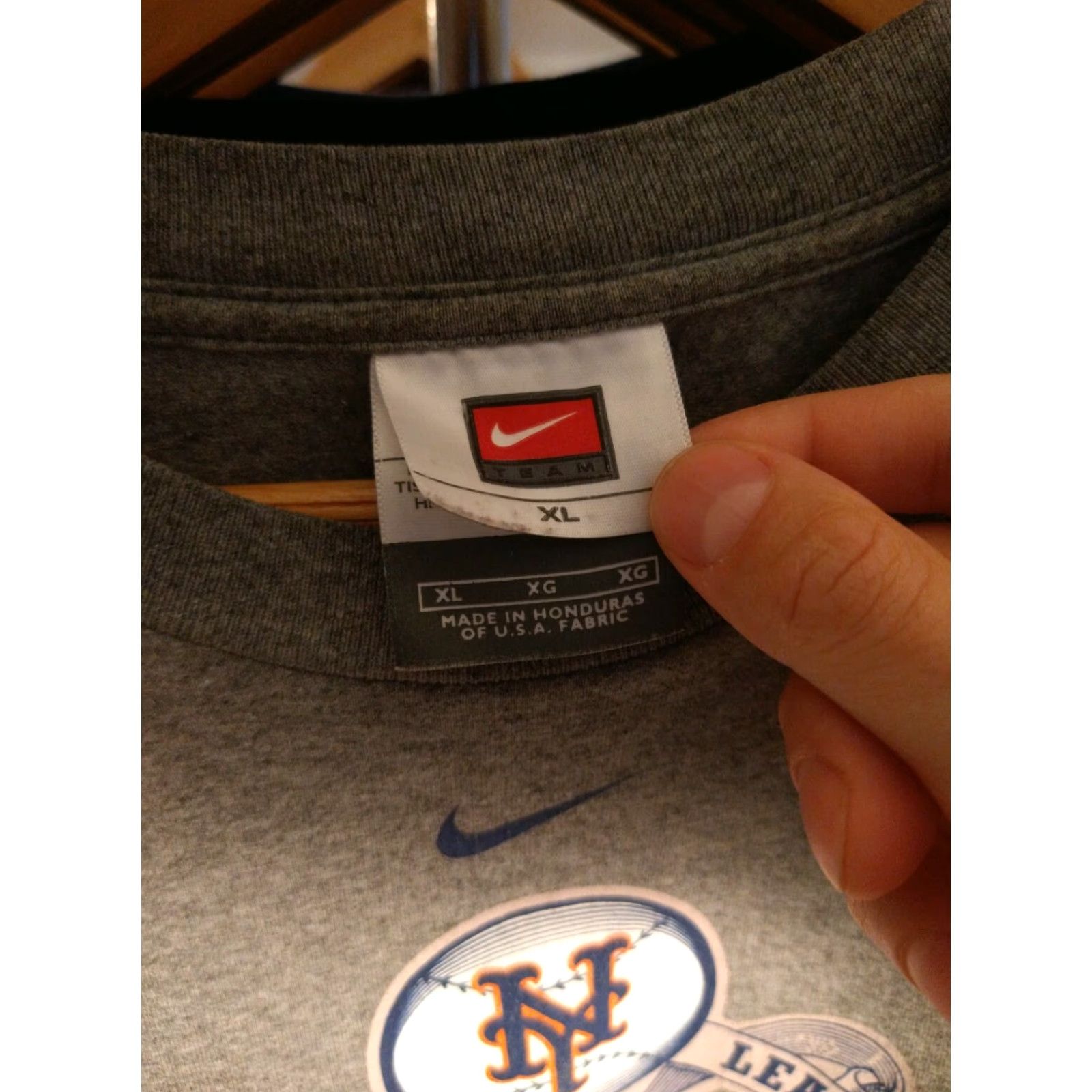 Nike VINTAGE Nike Team White NY Mets T Shirt XL White Mens XL MLB 2005 Century Tag Nike Shirt Size US XL / EU 56 / 4 - 2 Thumbnail