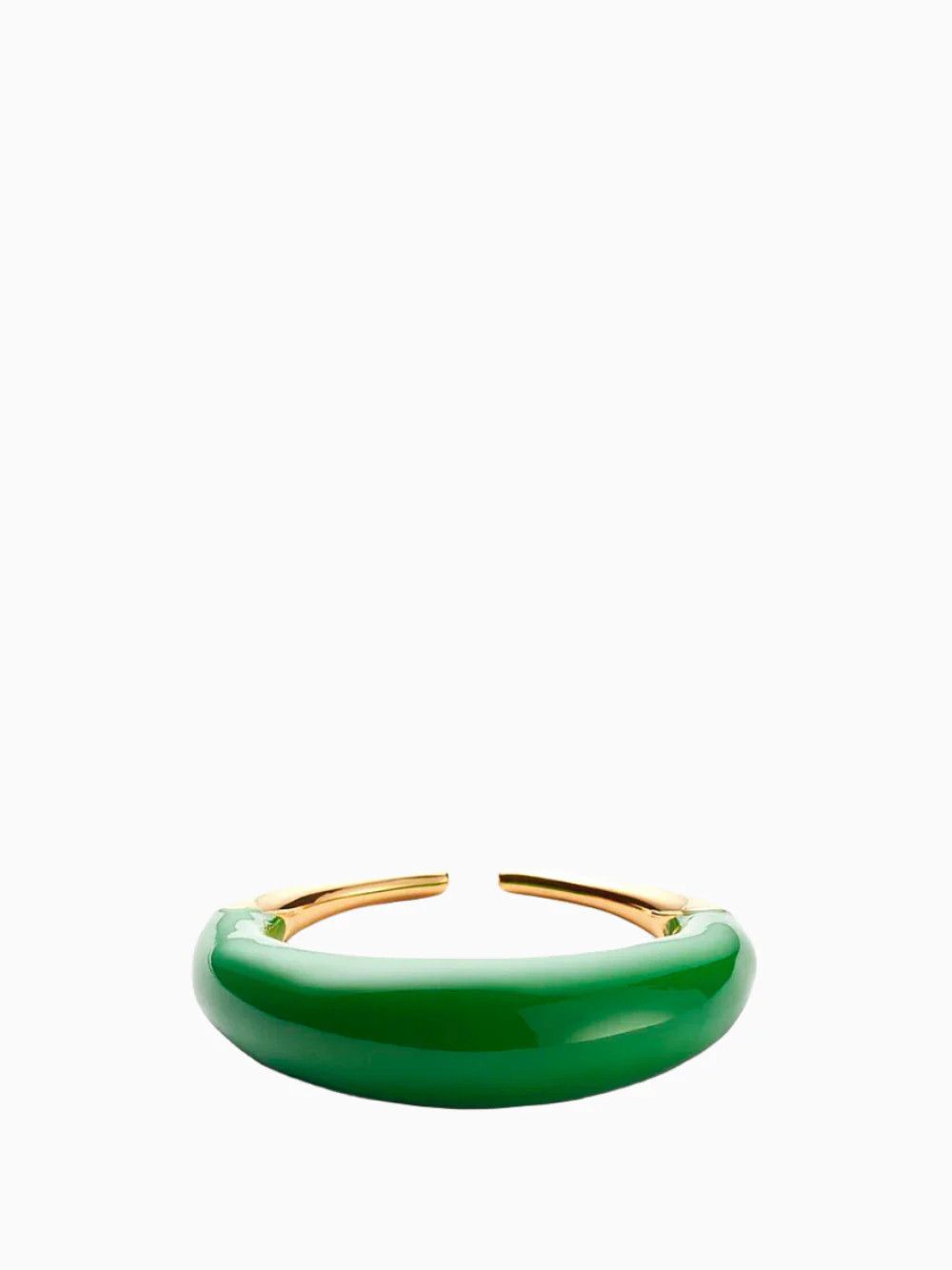 Bottega Veneta o1n1vont1124 Size: 15 / Spine Ring in Green Size ONE SIZE - 1 Thumbnail