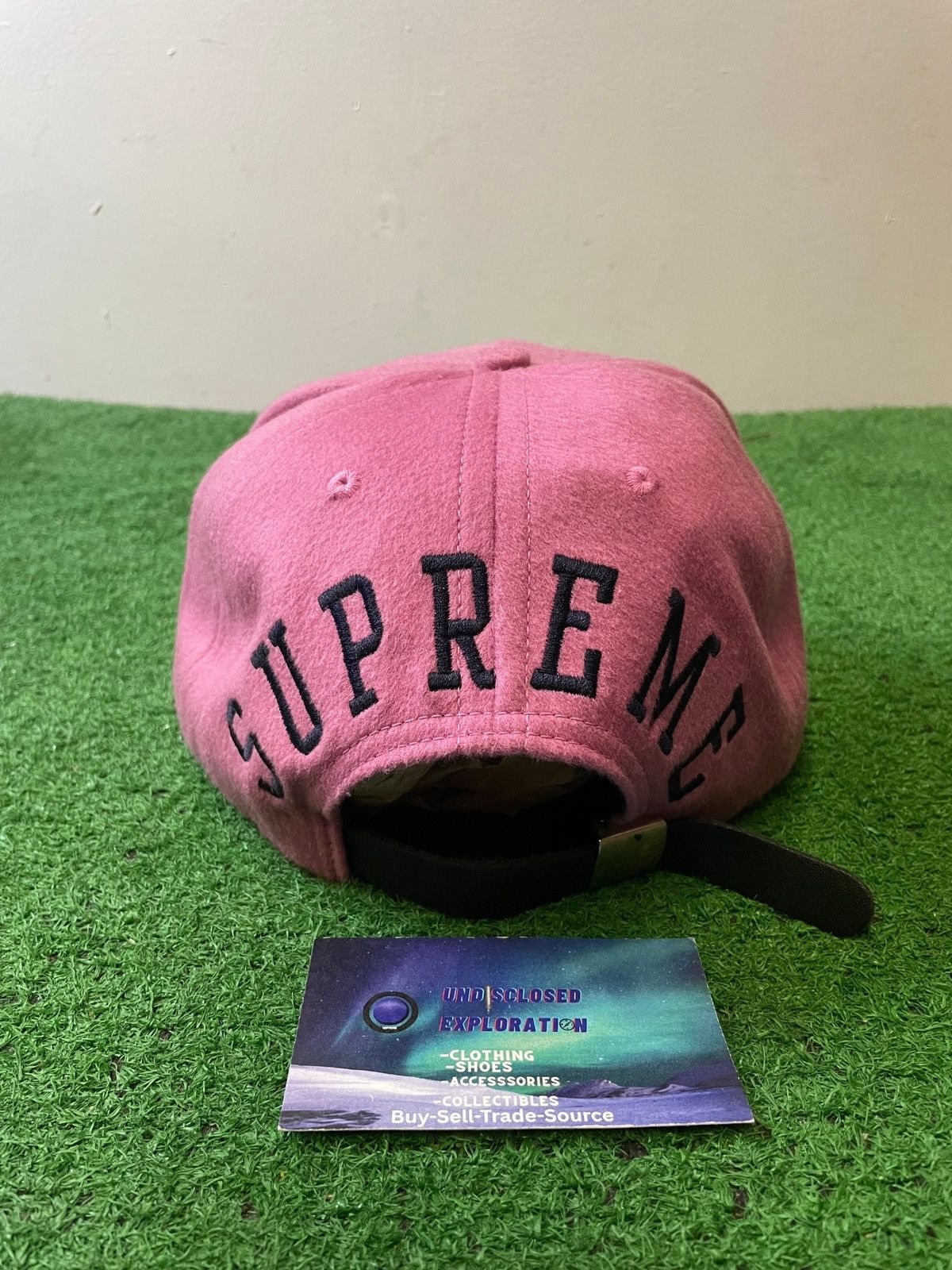 Supreme Supreme X loro piana pink wool hat Size ONE SIZE - 4 Thumbnail