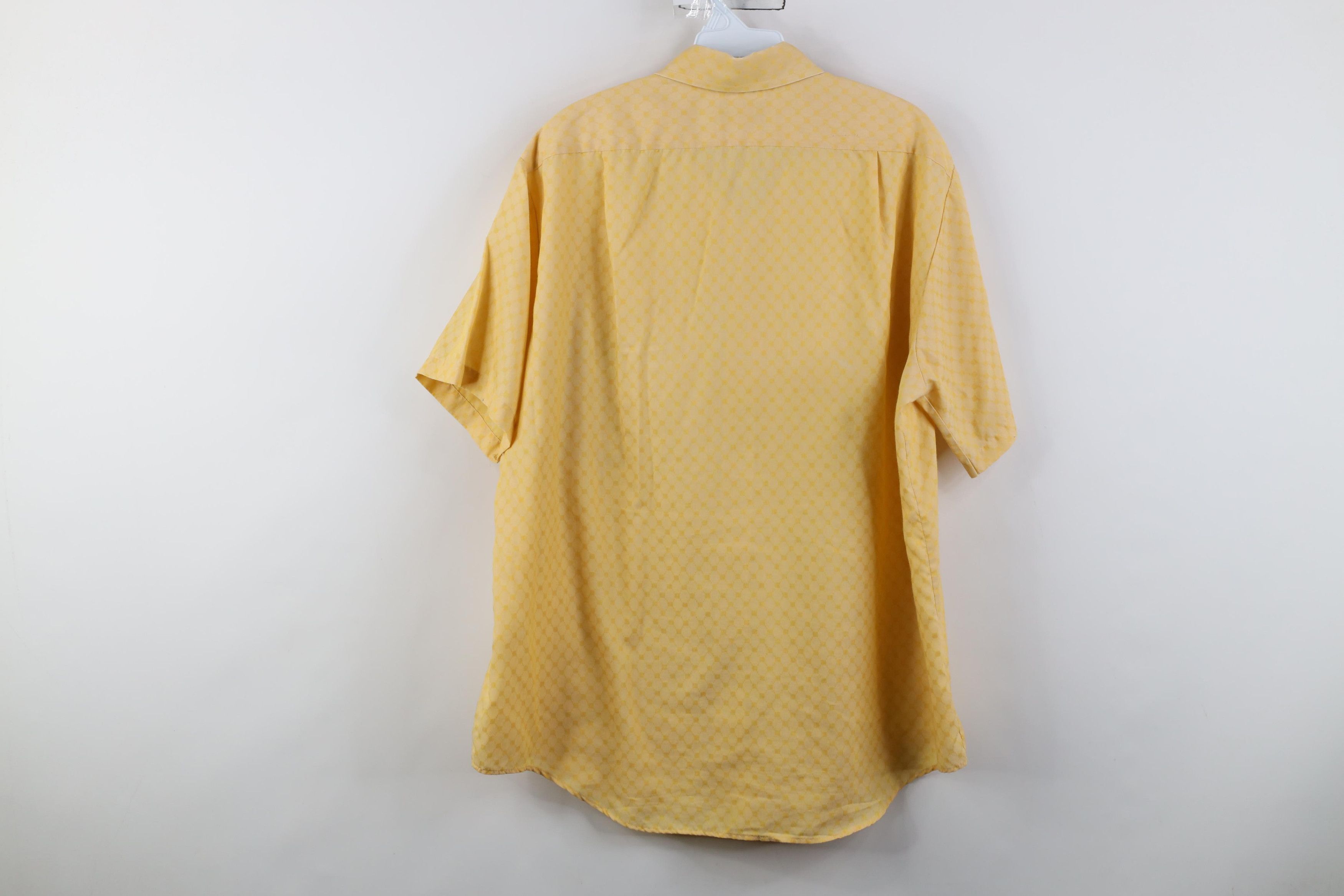 Vintage Vintage 70s Streetwear Collar Short Sleeve Button Shirt Size US L / EU 52-54 / 3 - 13 Thumbnail
