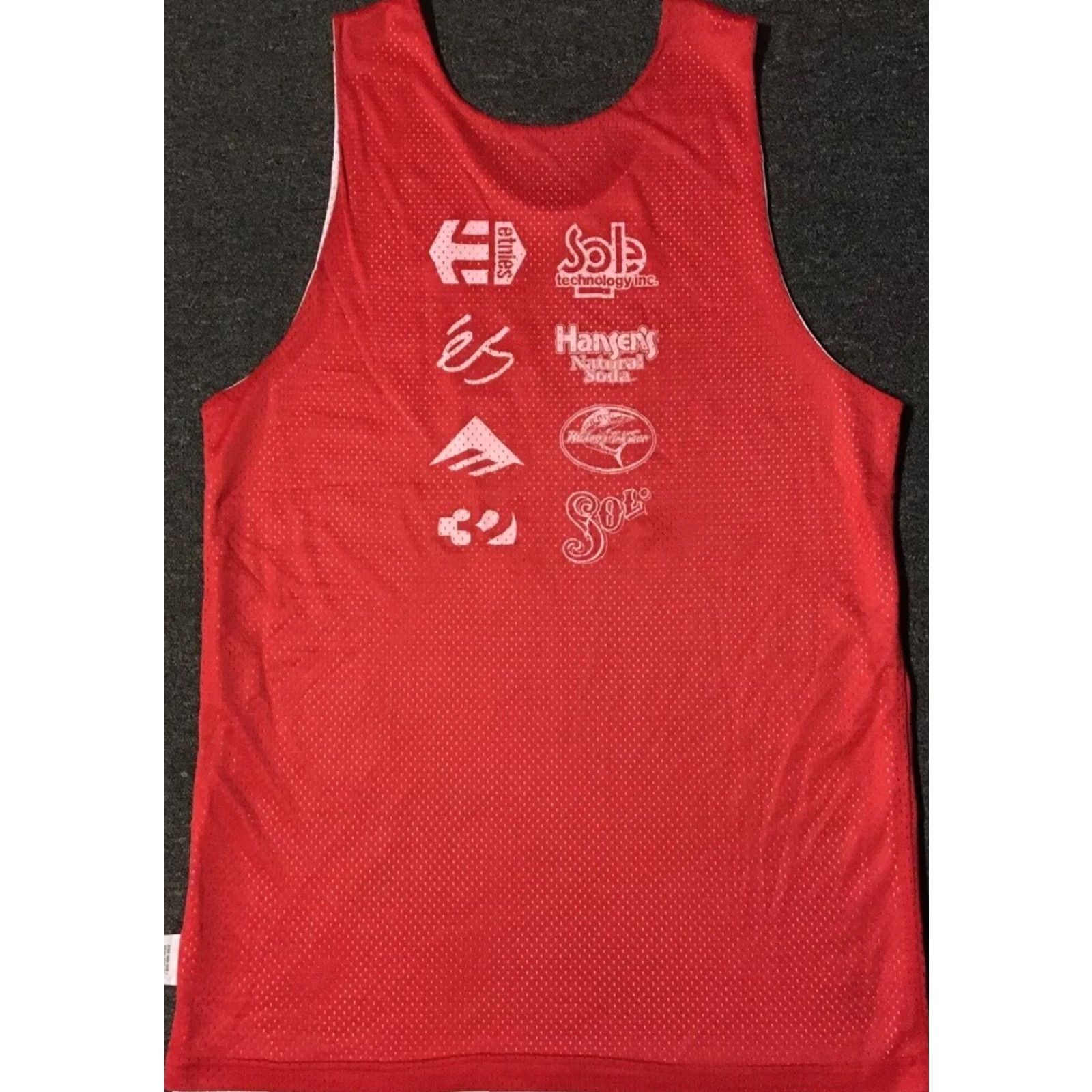 Vintage Vtg Sole Tech Employee Basketball Game Jersey XL Es Emerica Etnies Skate 90s Y2K Size US XL / EU 56 / 4 - 2 Thumbnail