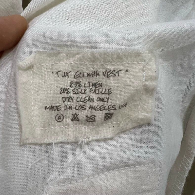 Greg Lauren greg lauren Off white fake two shirts 2506-Nextarrow Size US M / EU 48-50 / 2 - 4 Thumbnail