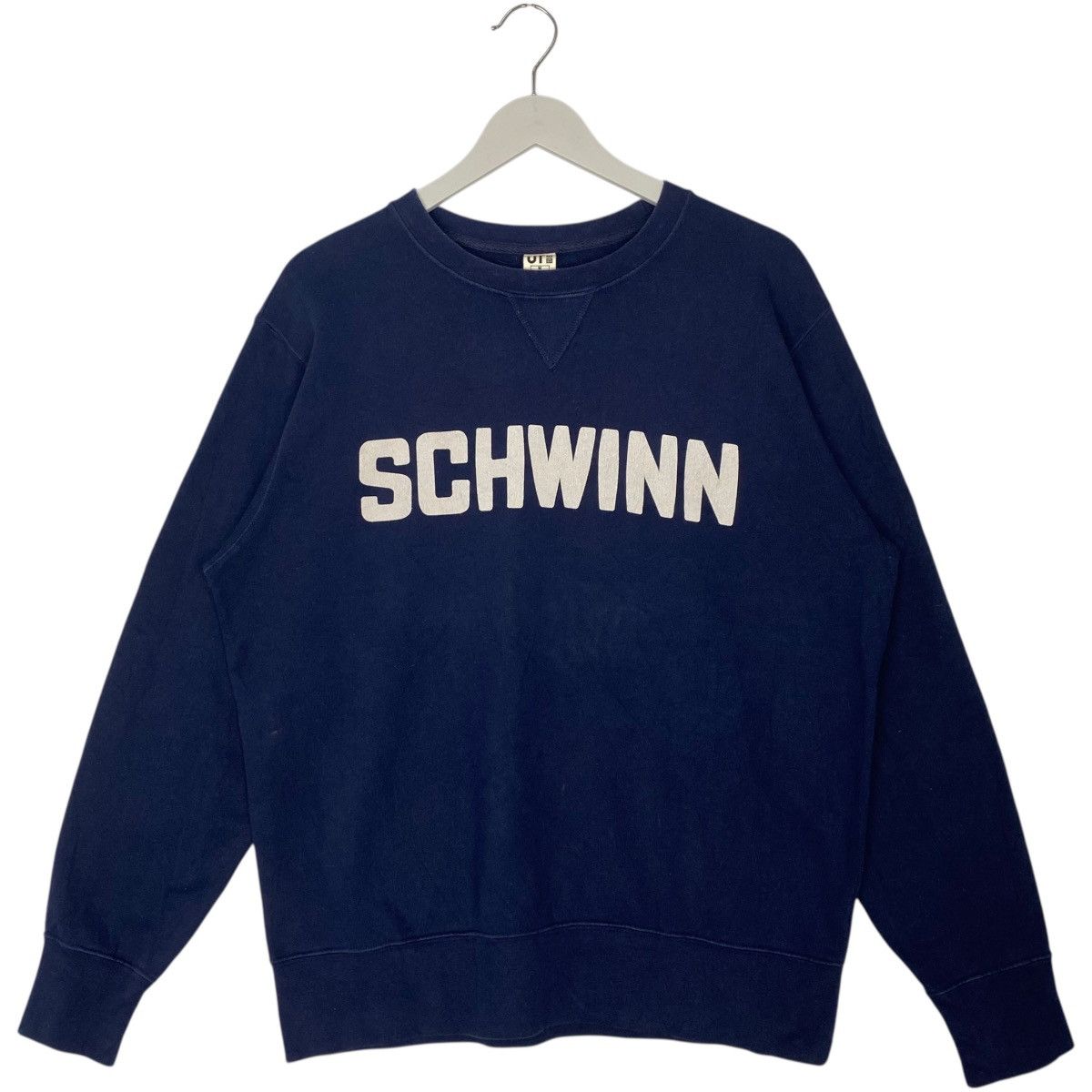 Vintage Vintage Ut Schwinn Crewneck Sweatshirt Navy Blue Size M Size US M / EU 48-50 / 2 - 1 Thumbnail