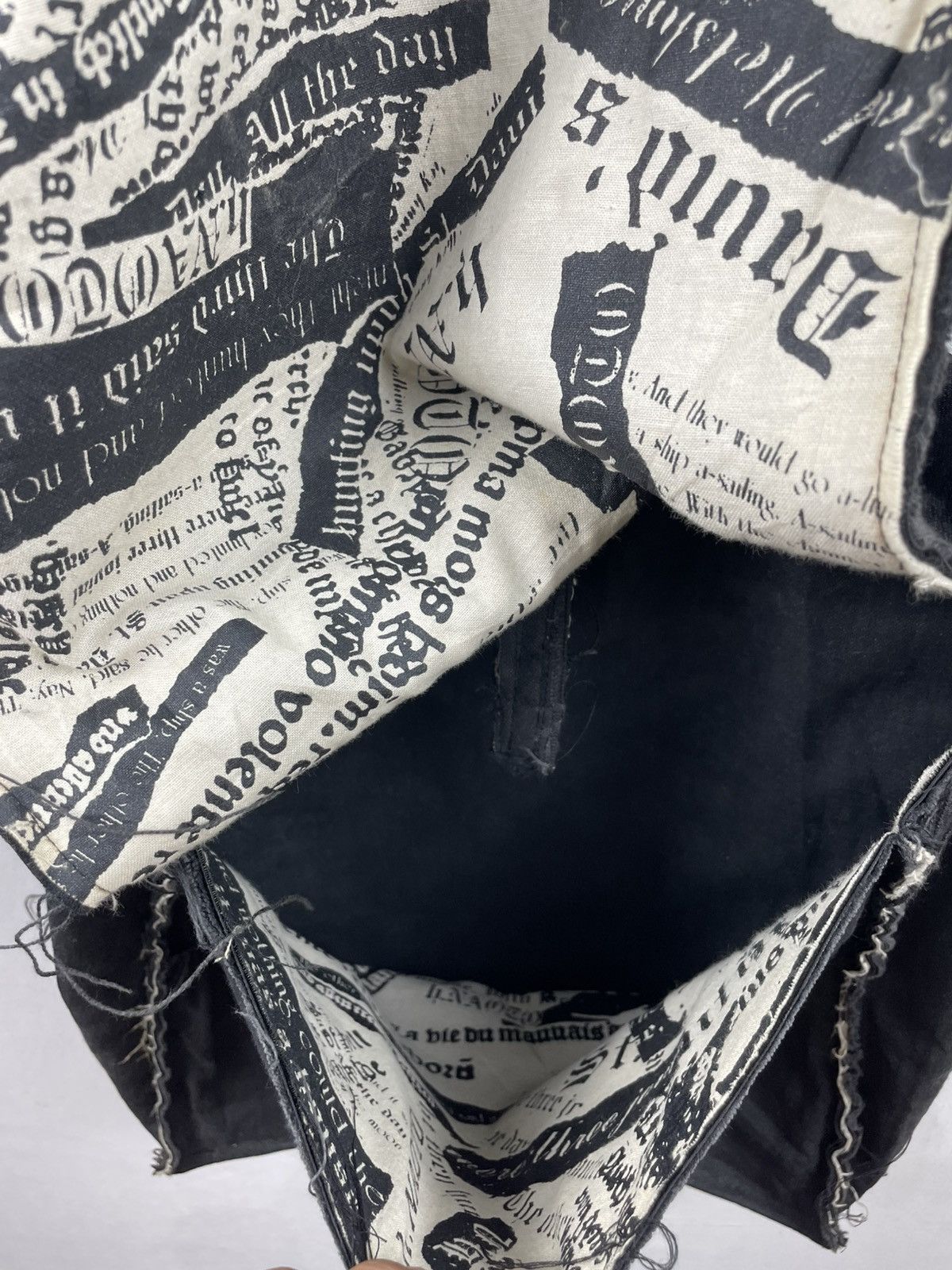 Canvas Bags Japanese Gothic and Punk Fashion Brand h.Naoto