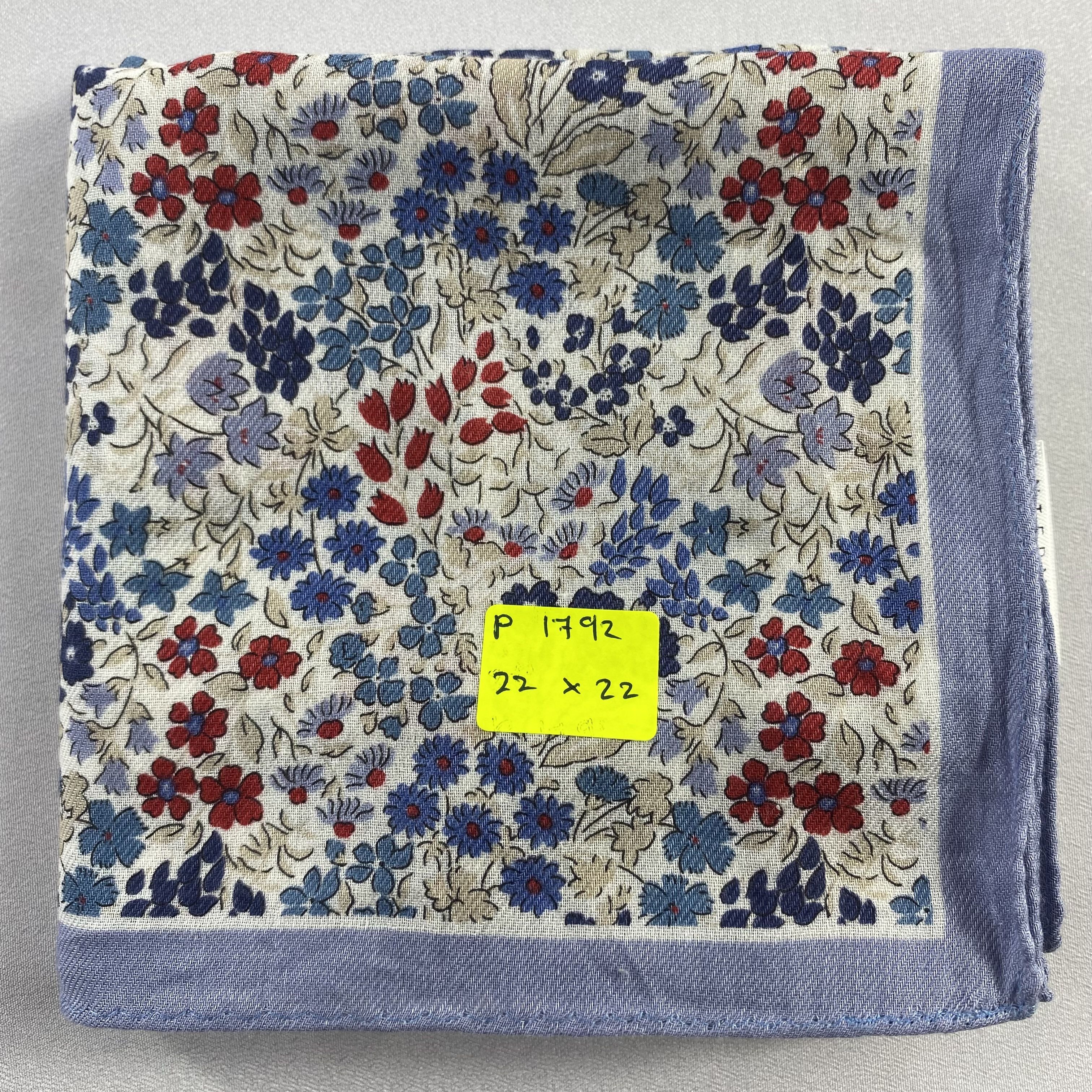 Liberty × Vintage Intermode Liberty Neckerchief / Bandana / Handkerchief-P1792 Size ONE SIZE - 6 Thumbnail